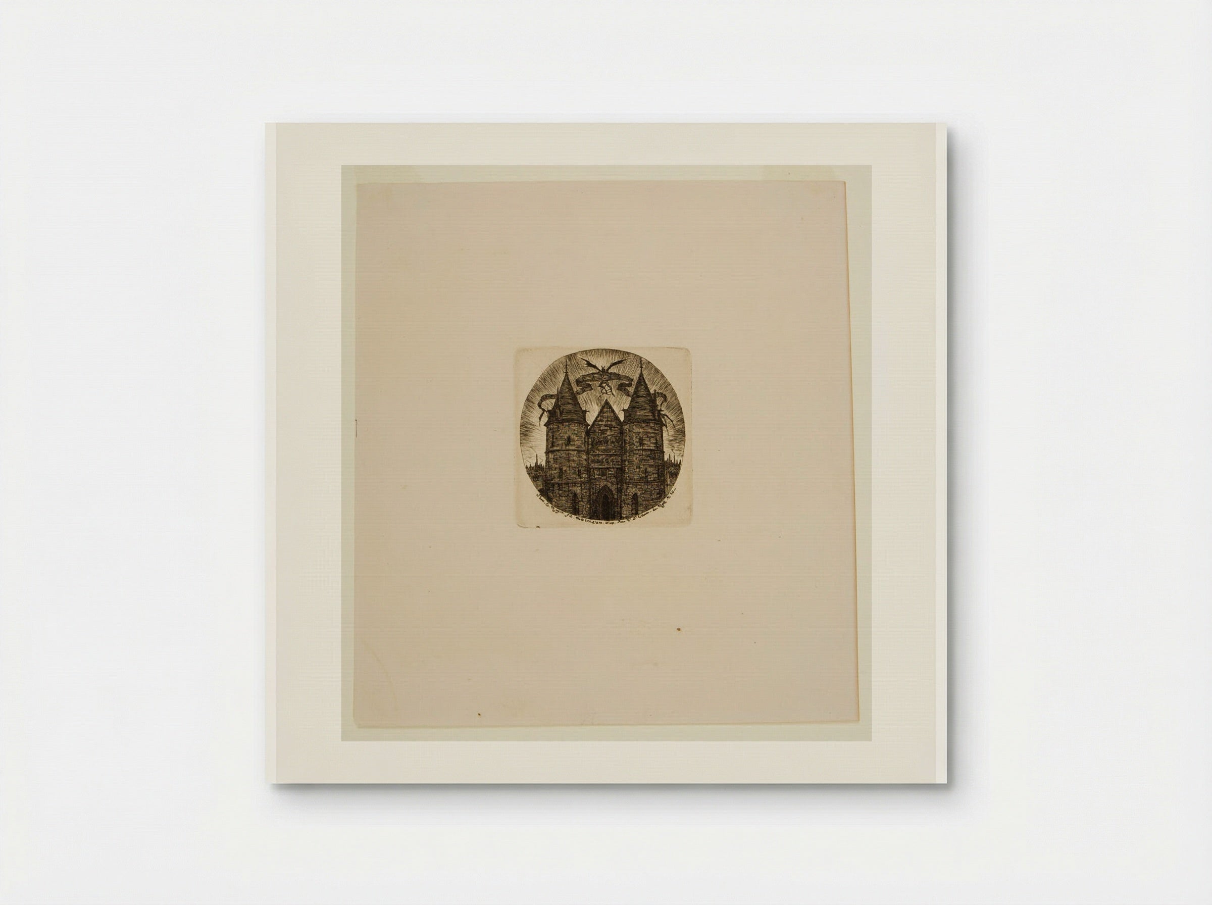 Ancienne Porte du Palais de Justice - Charles Meryon - Poster
