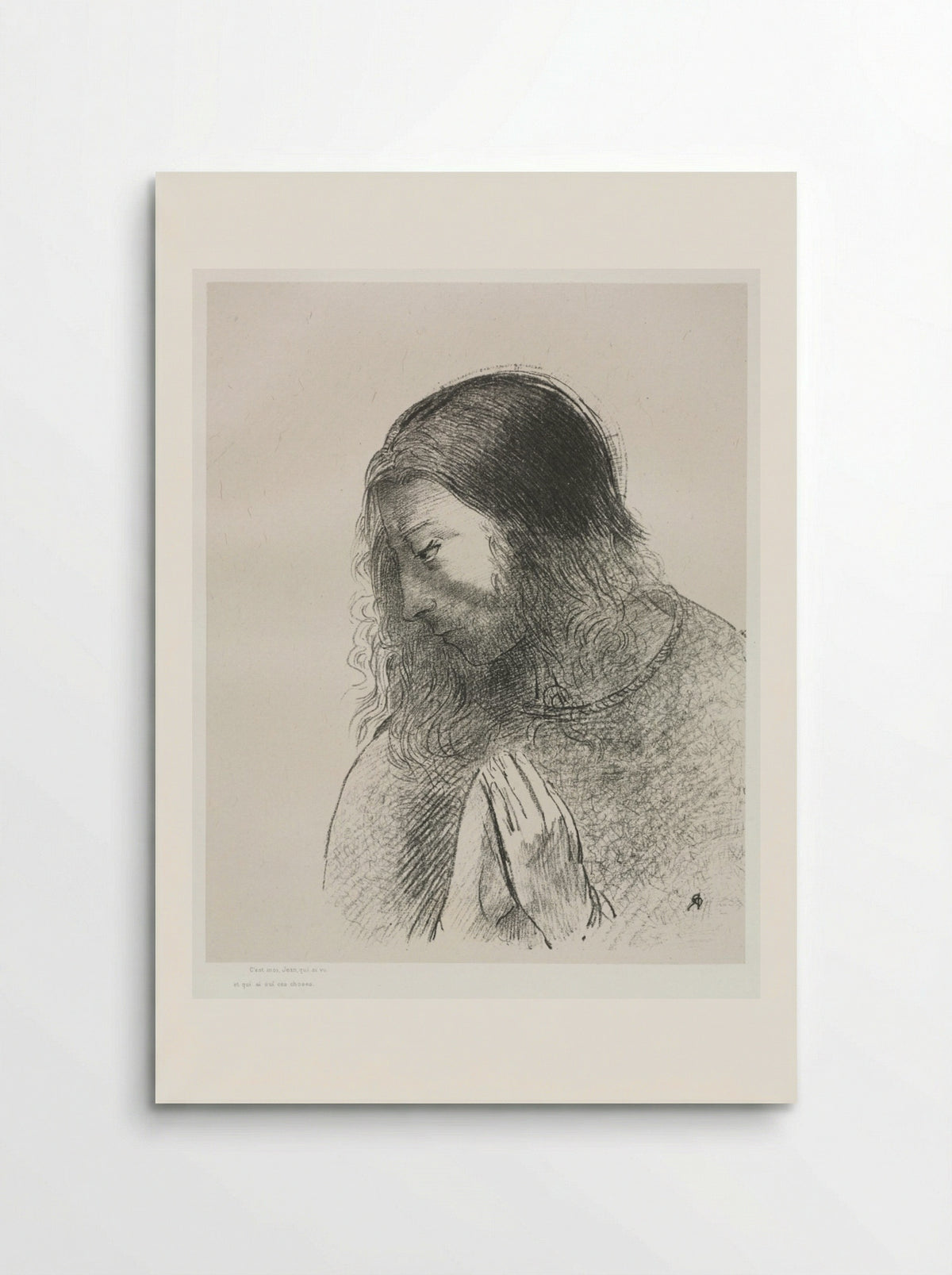 And I John Saw These Things, and Heard Them - Odilon Redon - Poster