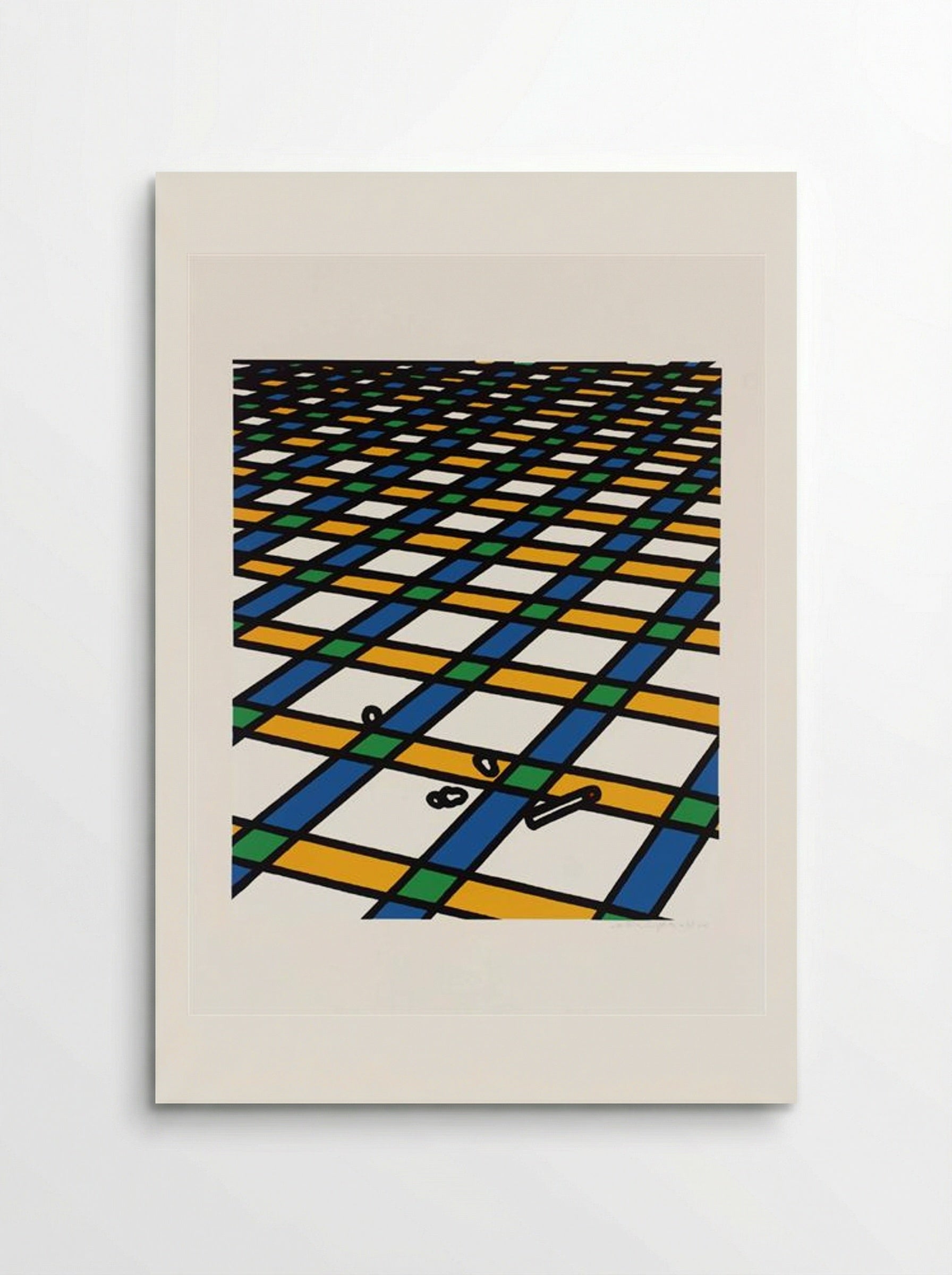 And I am alone in my house - Patrick Caulfield - Poster
