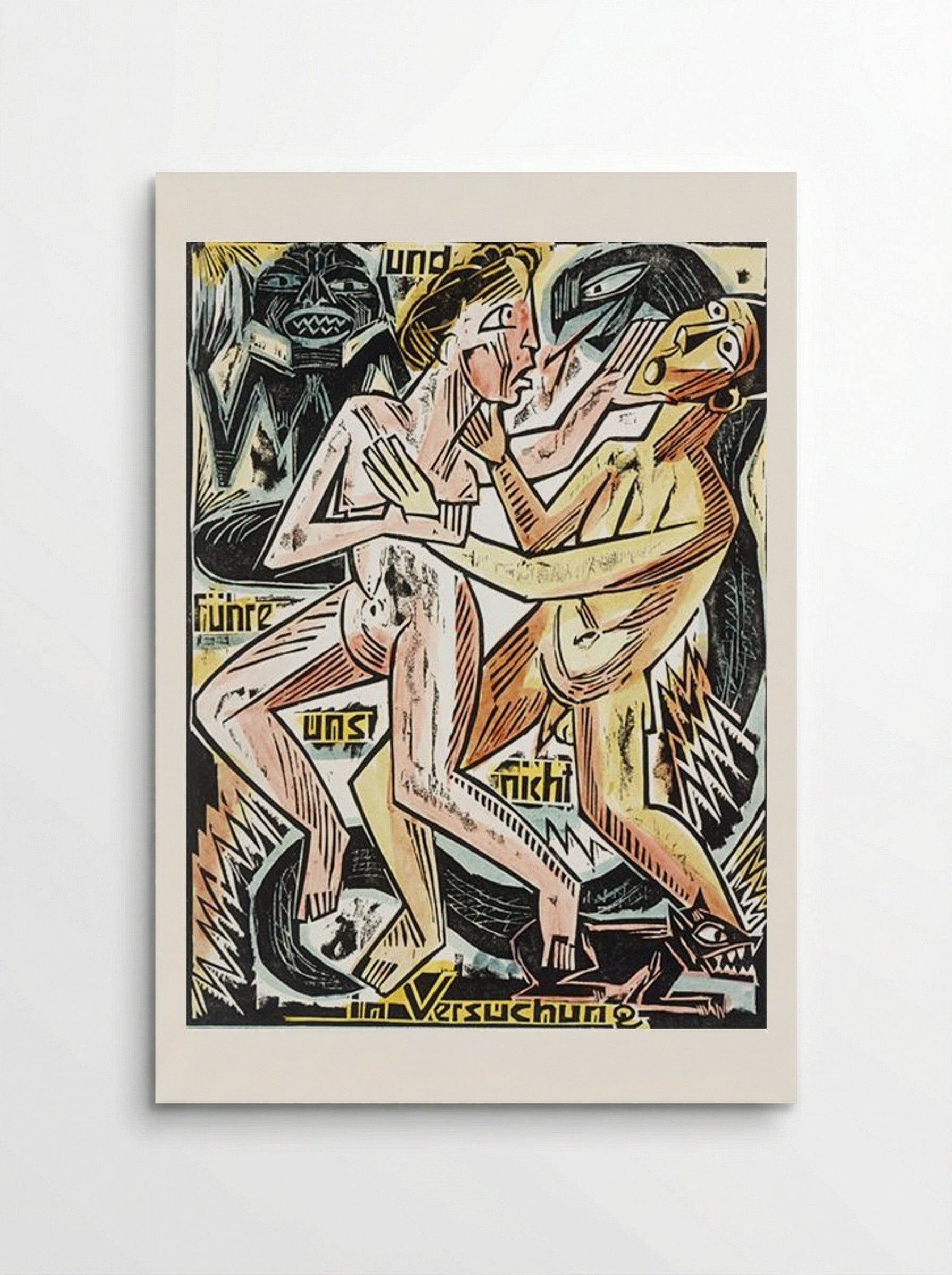And lead us not into temptation - Max Pechstein - Poster