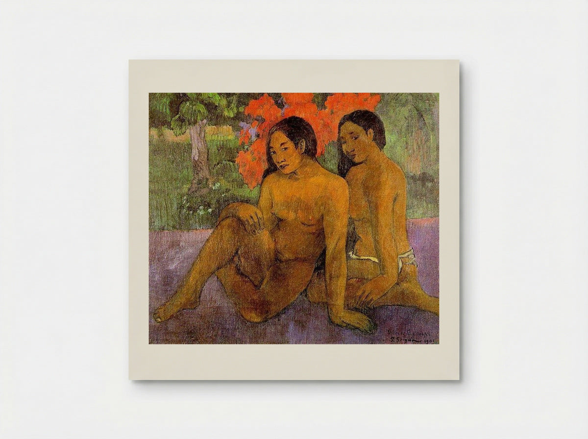 And the Gold of Their Bodies - Paul Gauguin - Poster
