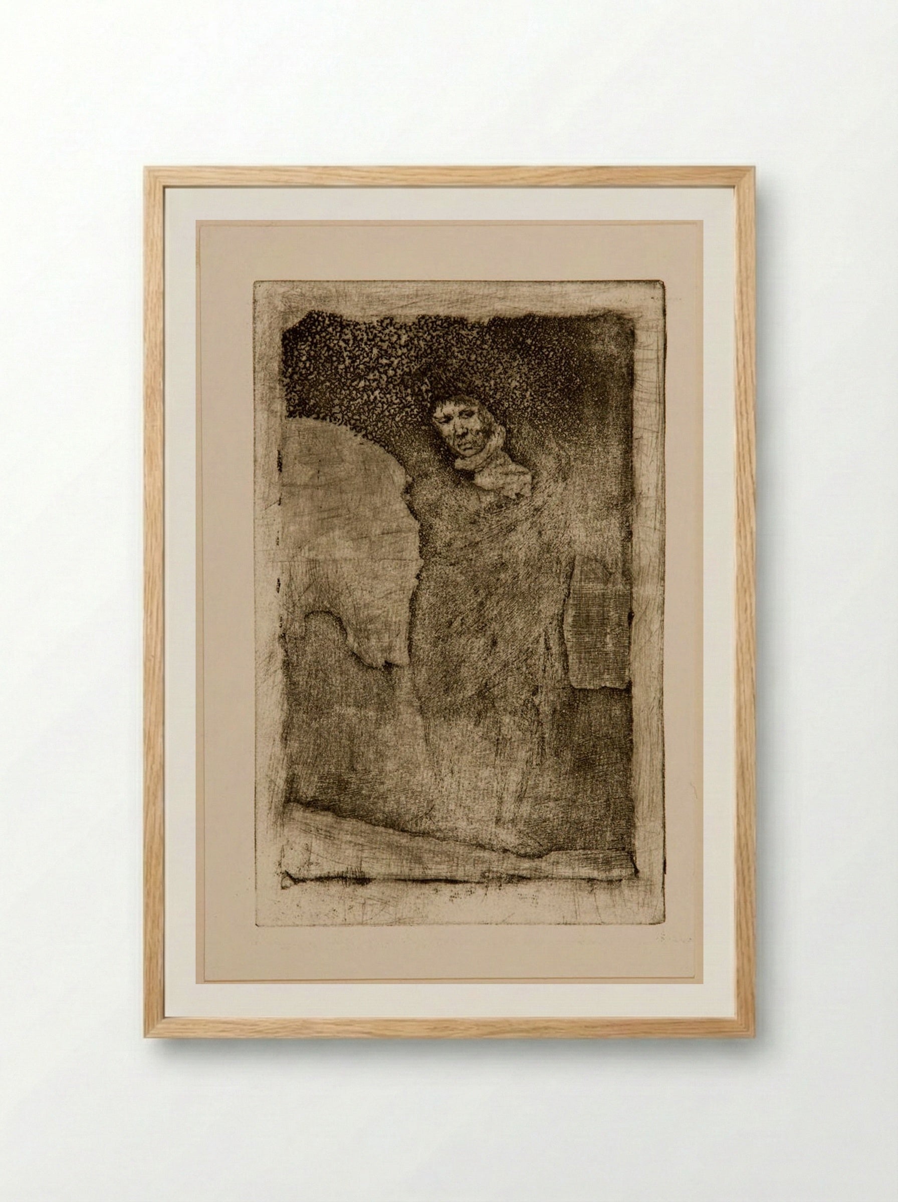 Andalusian Smuggler - Francisco José de Goya y Lucientes - Framed Print Wood