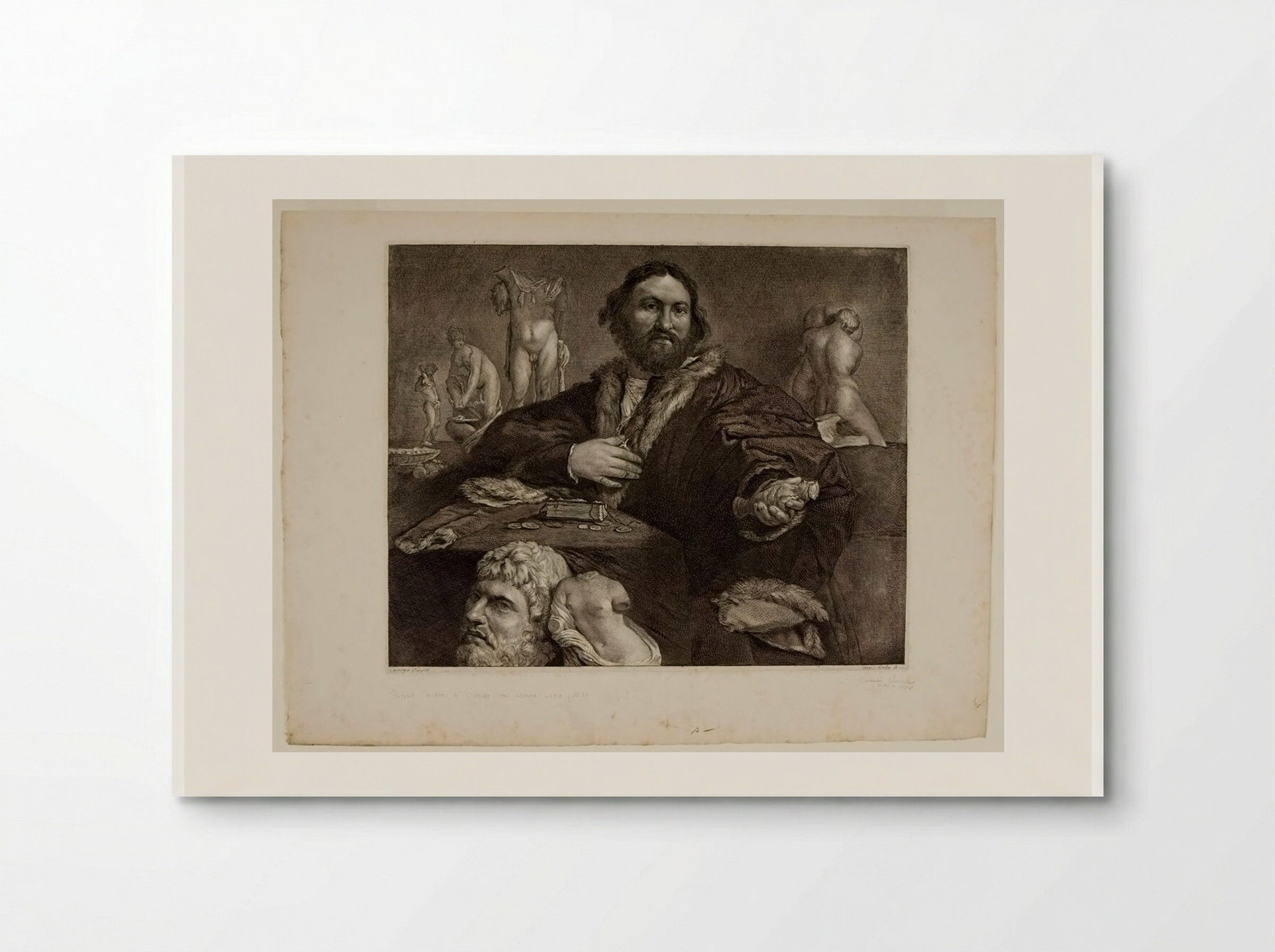 Andrea di Odoni - Cornelis Visscher - Poster