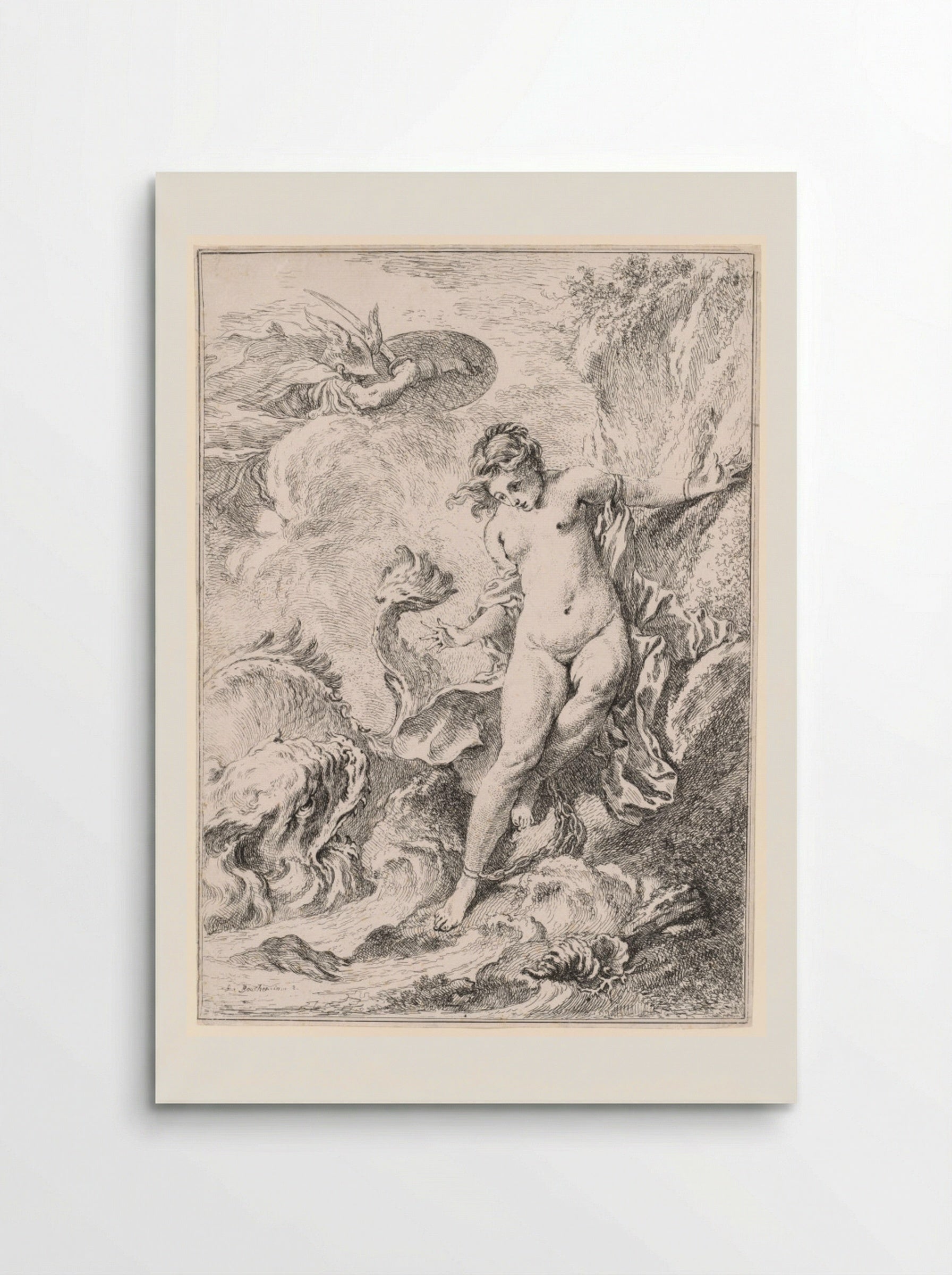 Andromeda (Andromède) - François Boucher - Poster