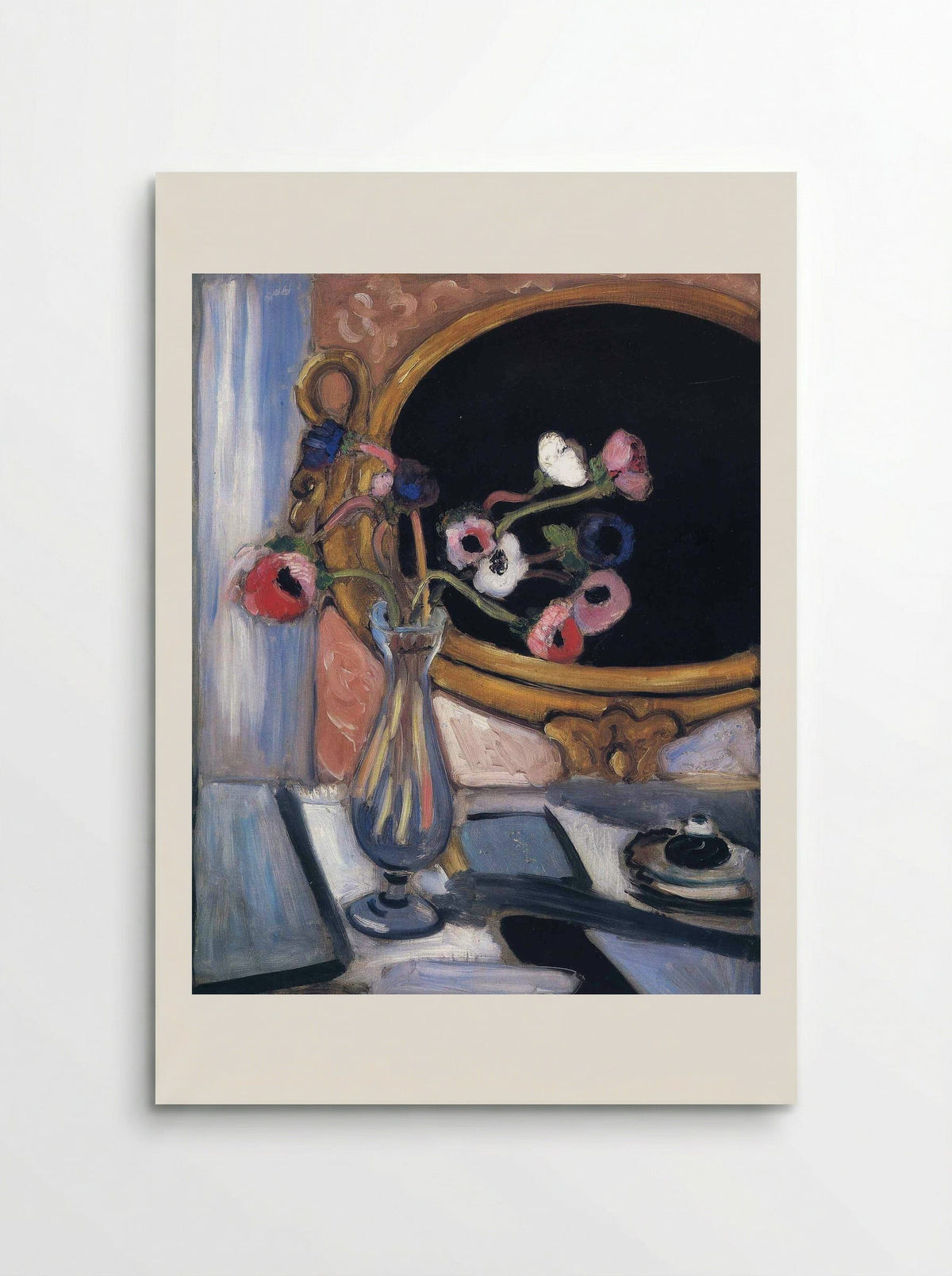Anemones and Mirror - Henri Matisse - Poster
