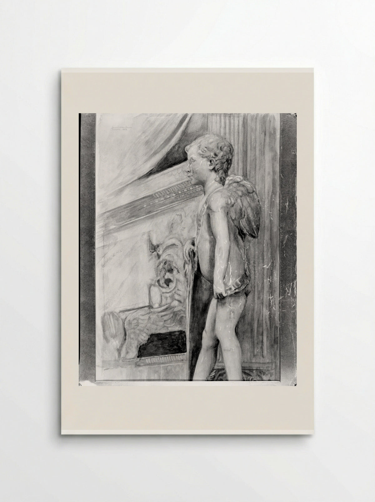Angel, after Desiderio da Settignano - Joseph Lindon Smith - Poster