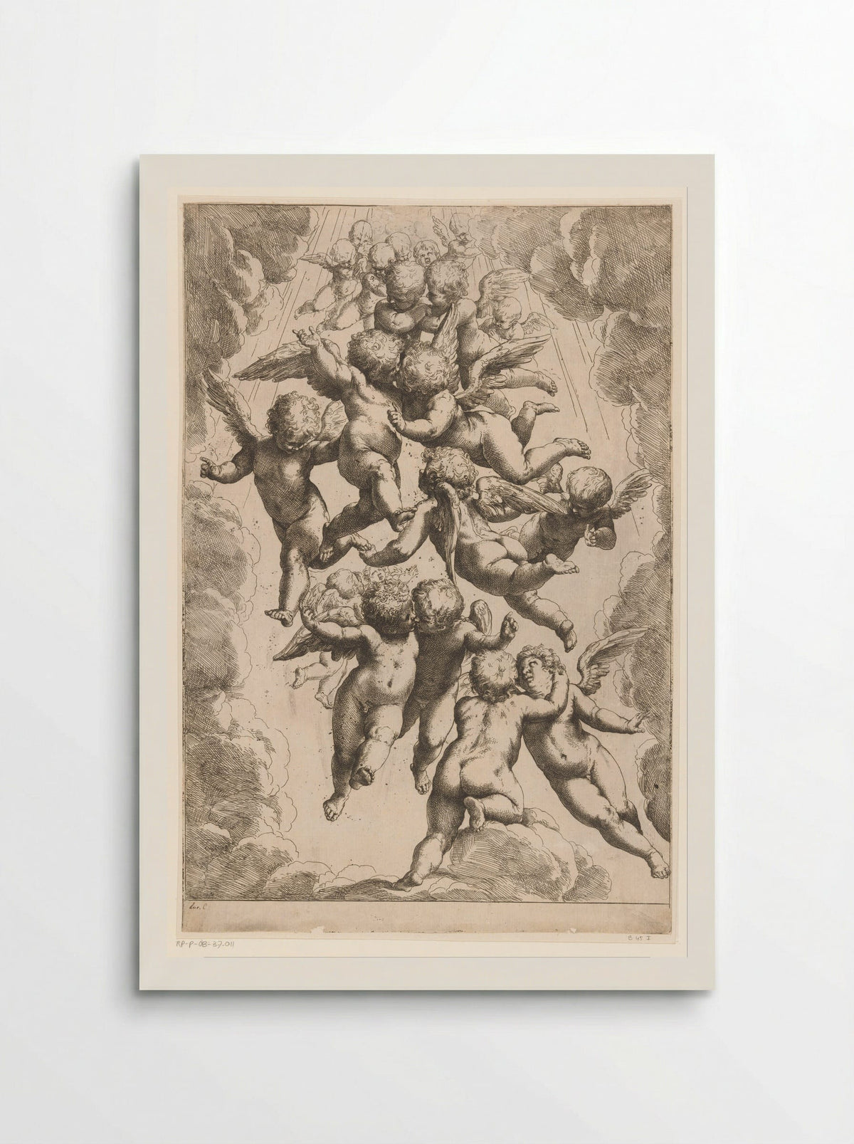 Angels in Glory - Guido Reni - Poster