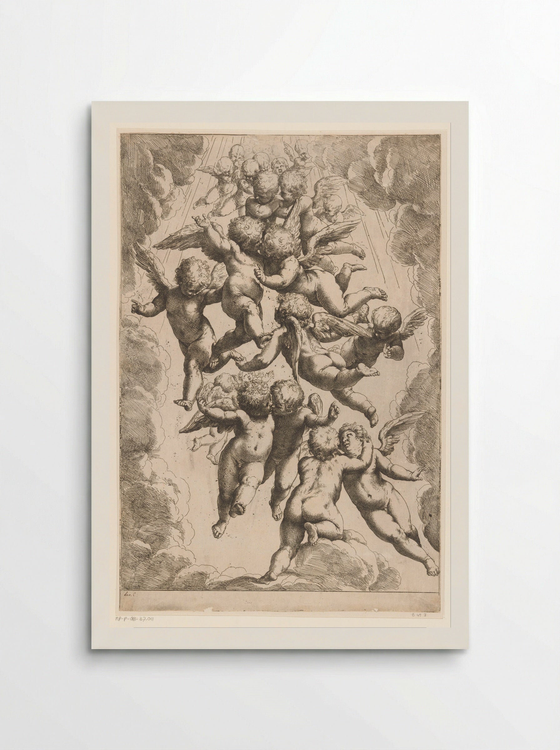 Angels in Glory - Guido Reni - Poster