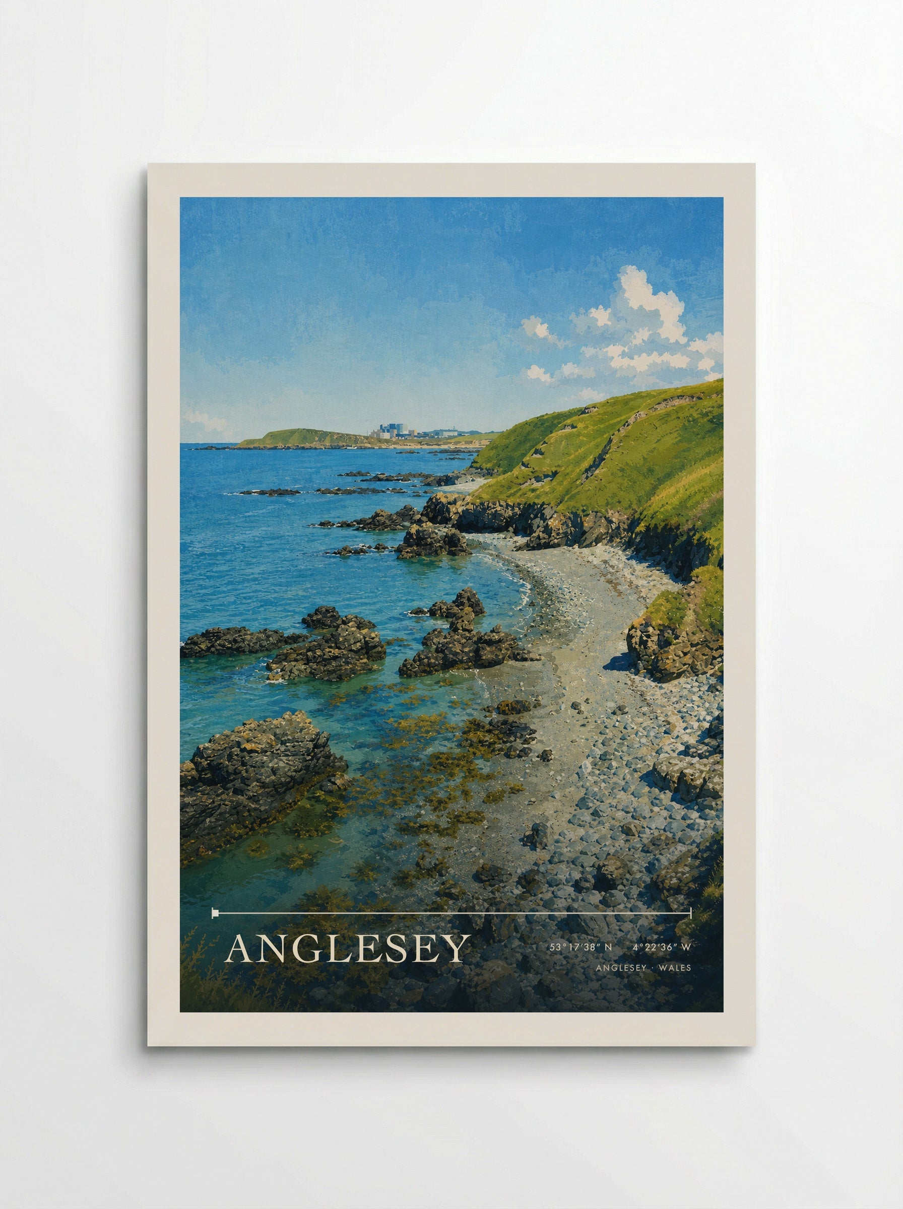 Anglesey Wales Travel Poster - Poster