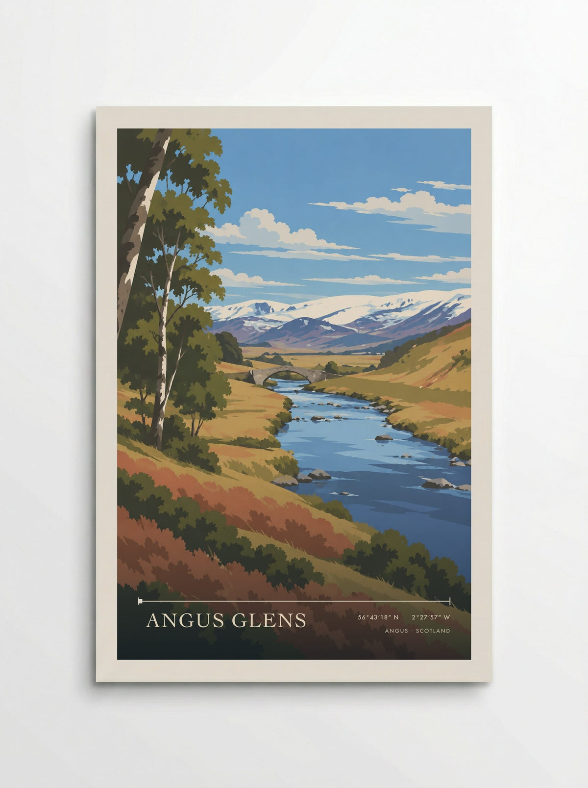 Angus Glens | Travel Poster - Poster