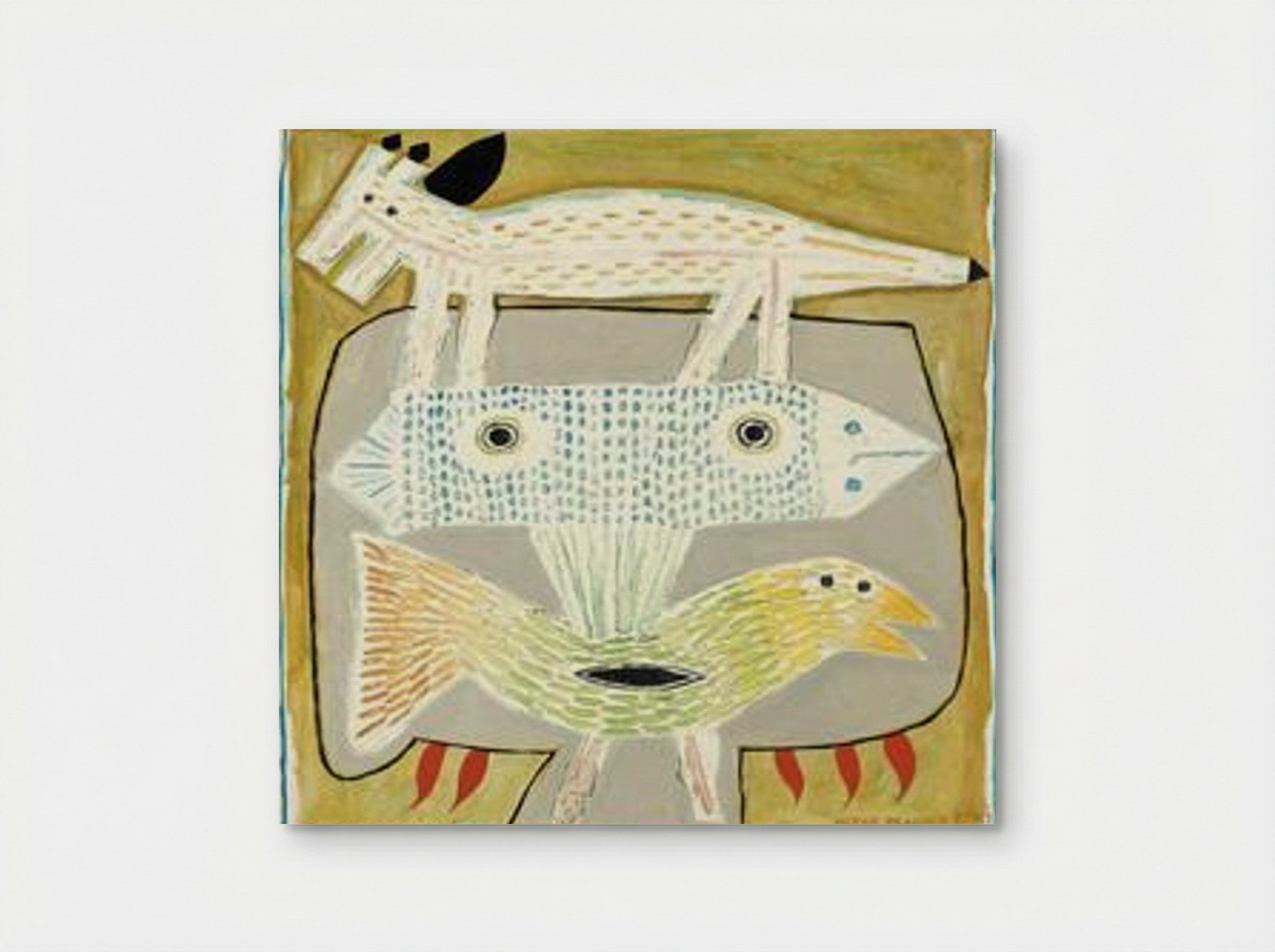 Animaux claniques hominisés - Victor Brauner - Poster