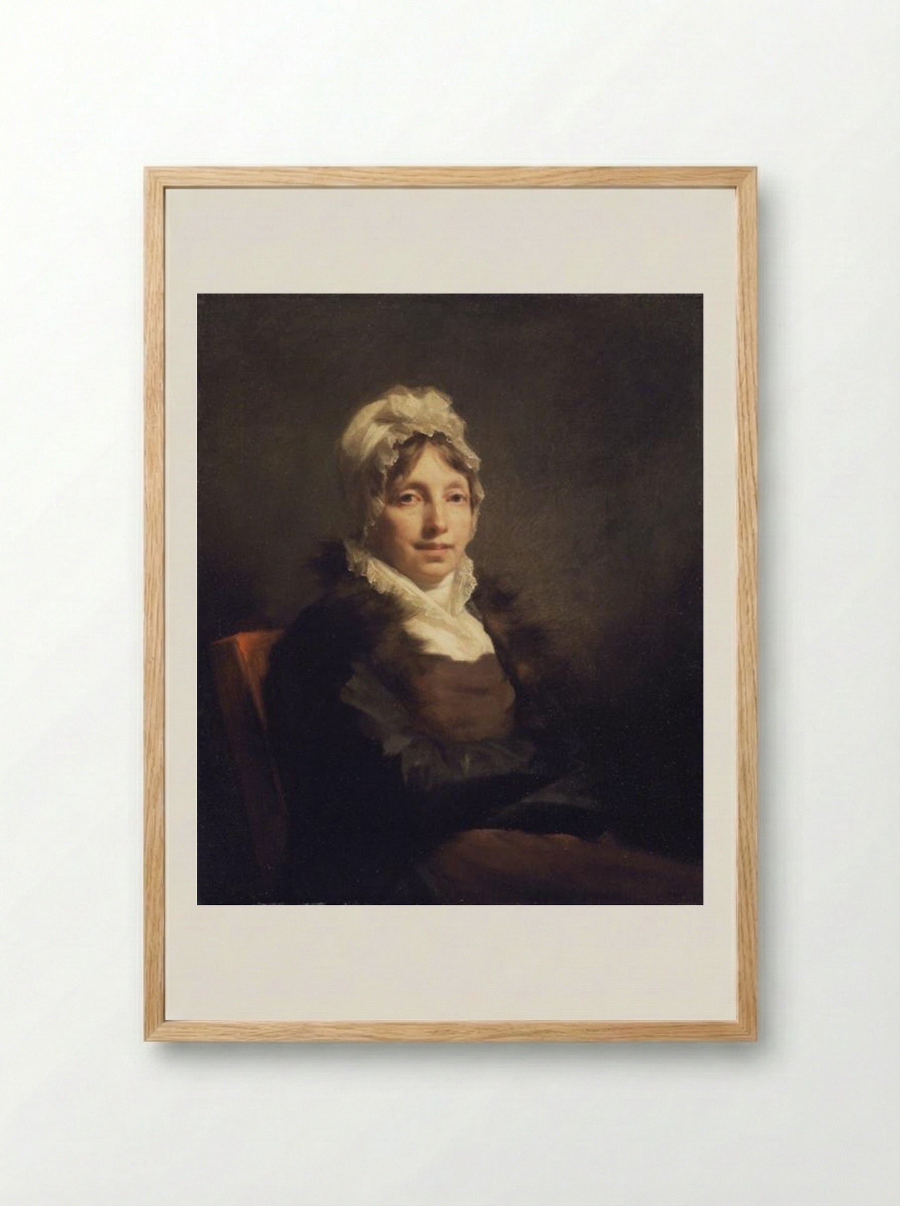 Ann Fraser, Mrs. Alexander Fraser Tytler - Henry Raeburn - Framed Print Wood