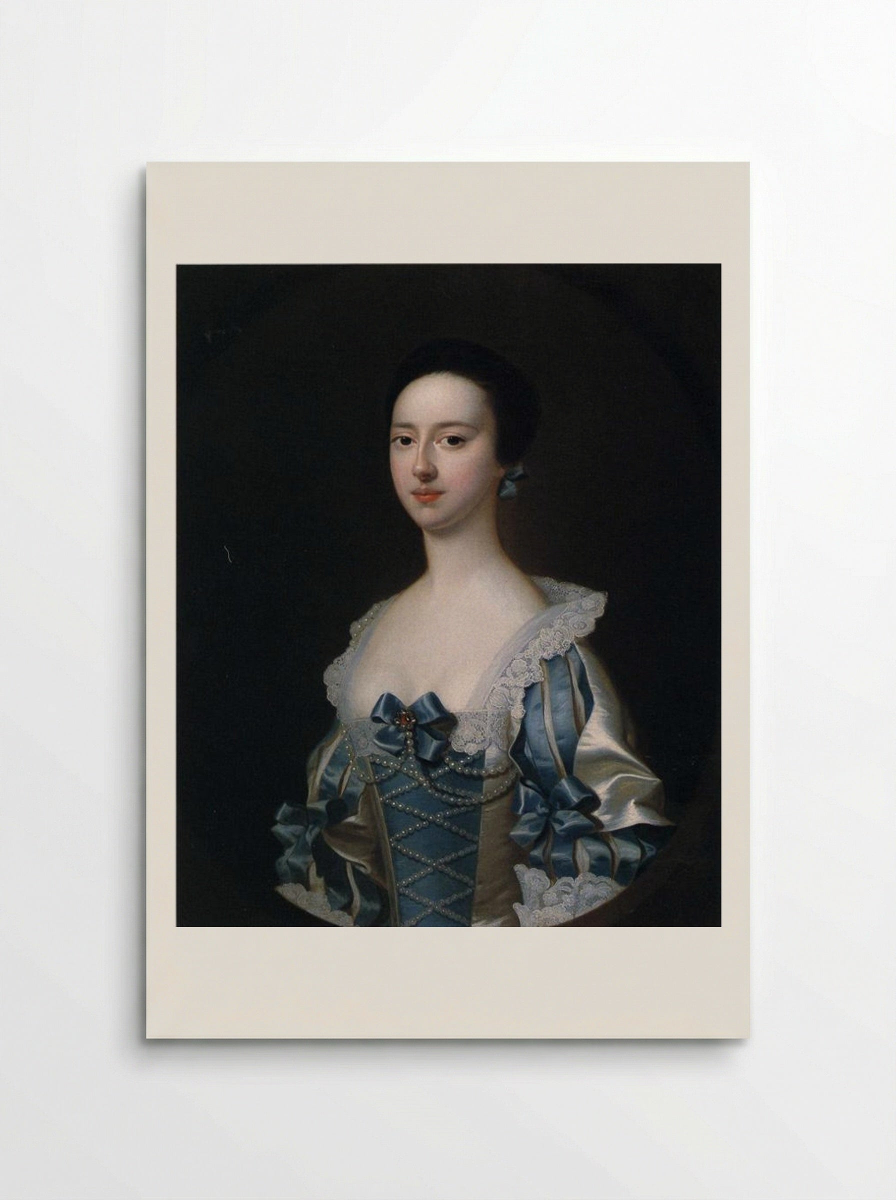 Anne Bateman, later Mrs. John Gisbourne - Joseph Wright of Derby - Poster