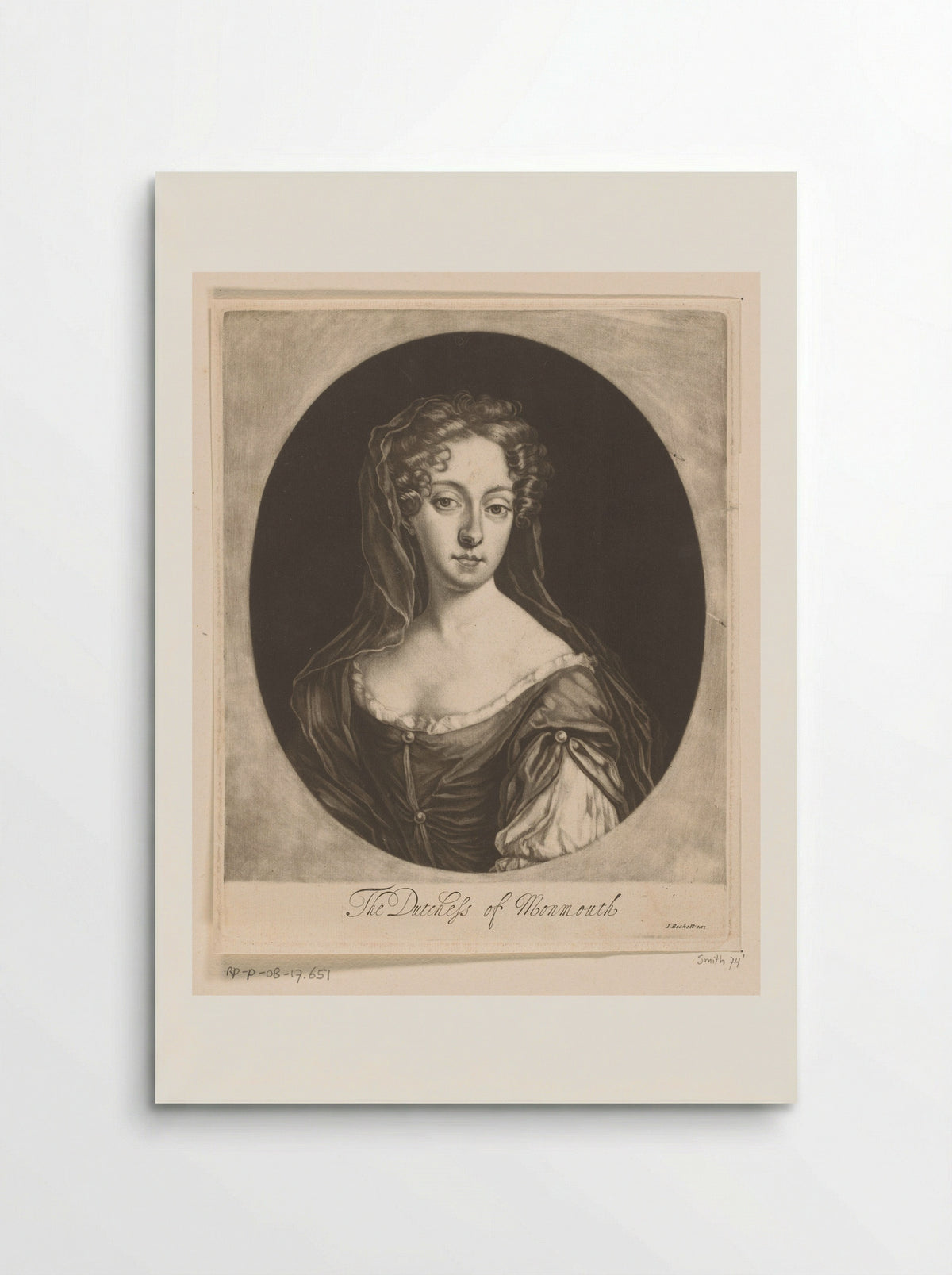 Anne Scott, Duchess of Monmouth - Isaac Beckett - Poster