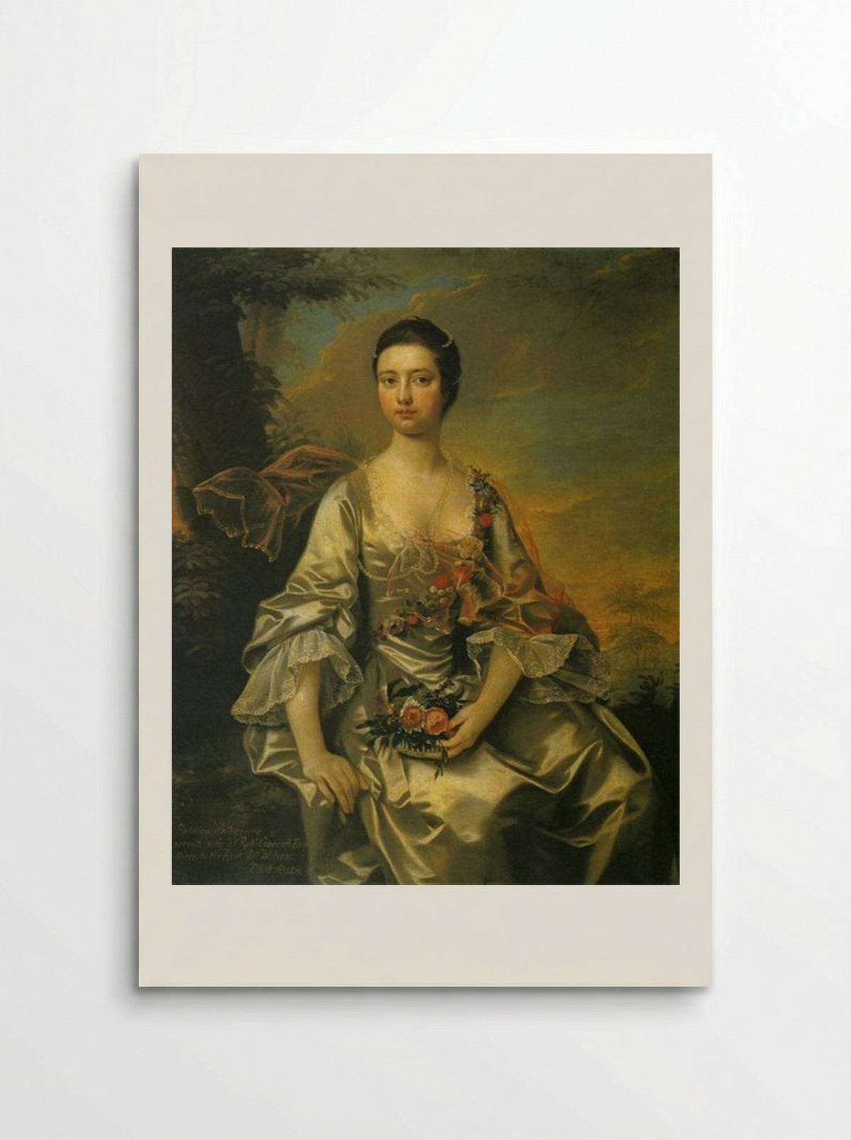 Anne or Molly Cracroft - Joseph Wright of Derby - Poster
