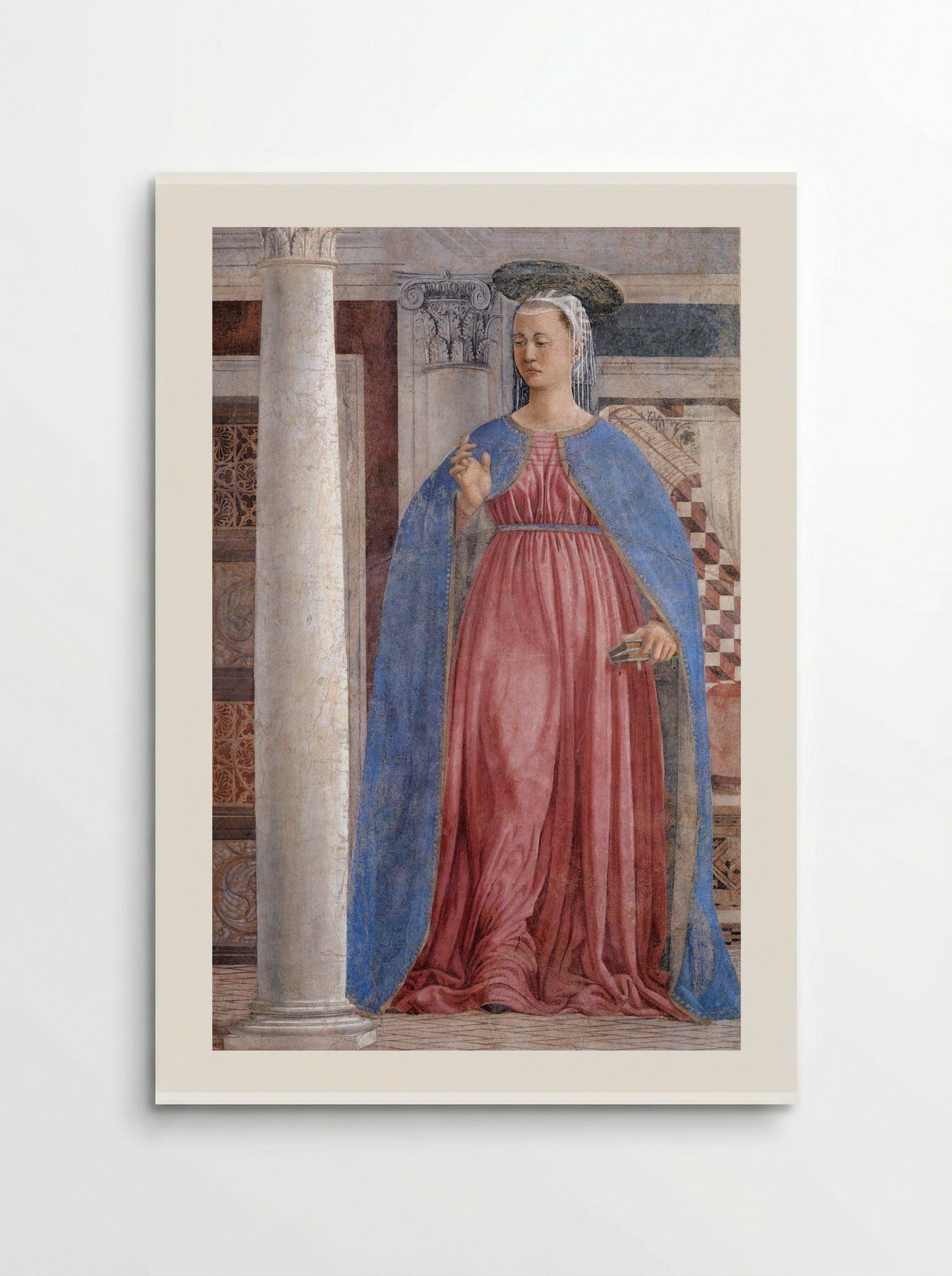 Annunciation (detail) - Piero della Francesca - Poster