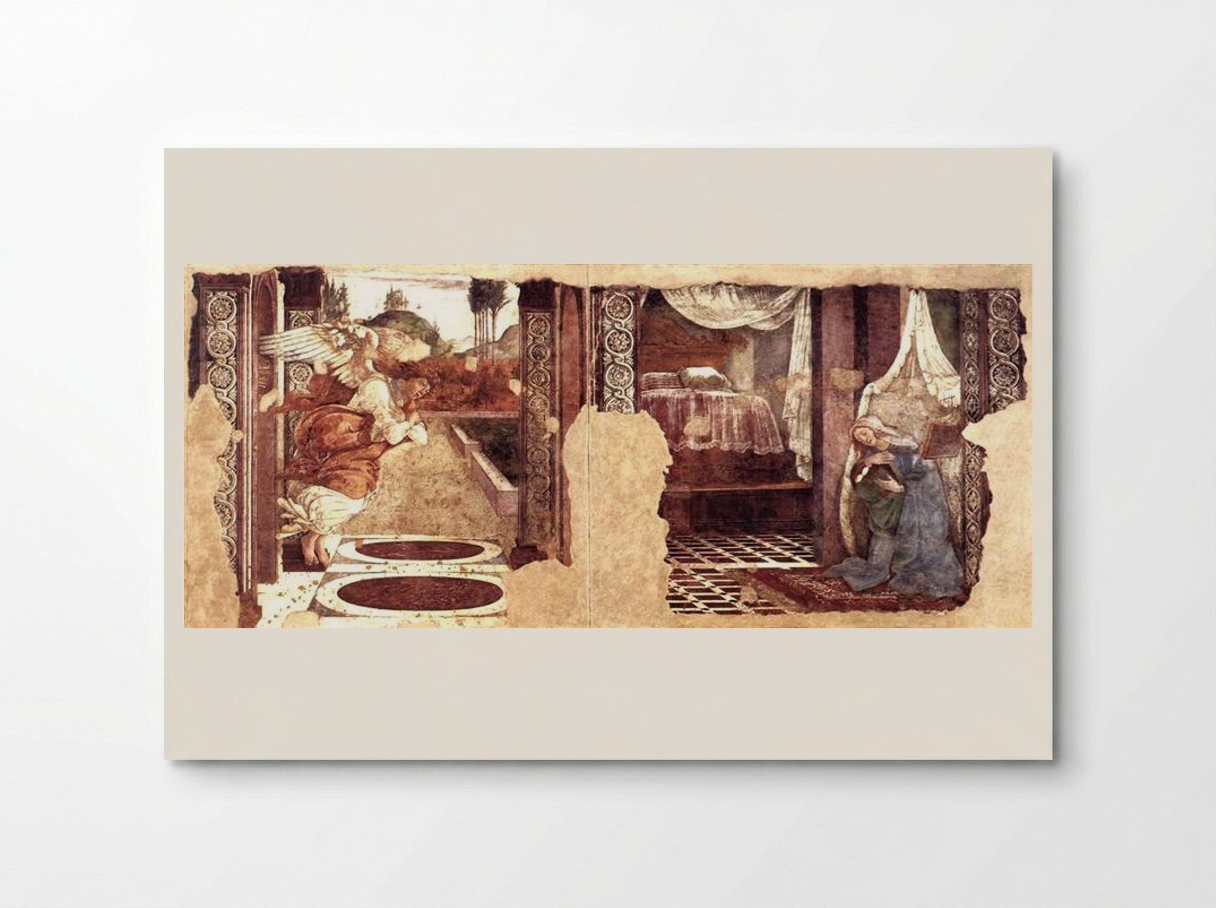 Annunciation - Sandro Botticelli - Poster