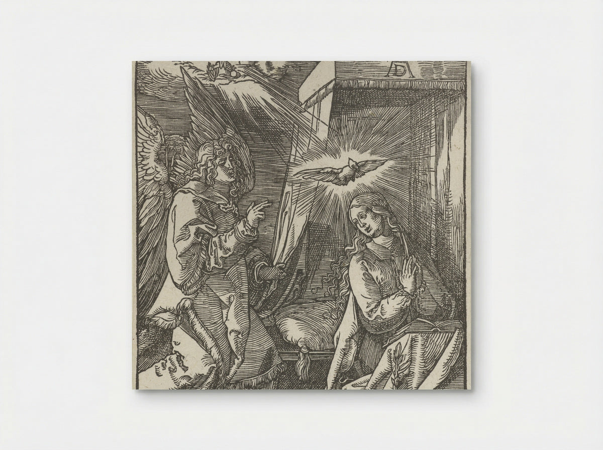 Annunciation - Johannes Mommard - Poster