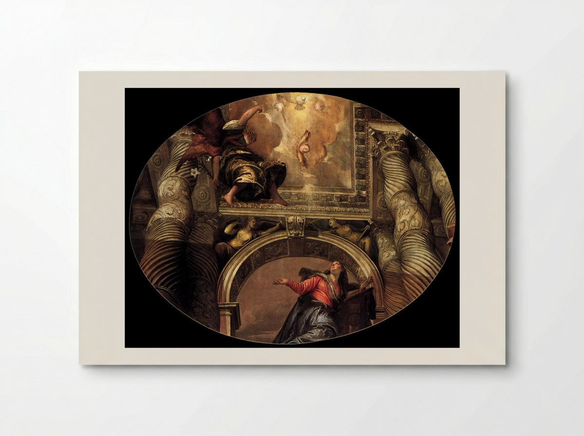 Annunciation - Paolo Veronese - Poster