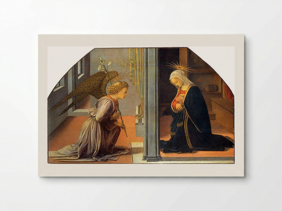 Annunciation - Filippo Lippi - Poster