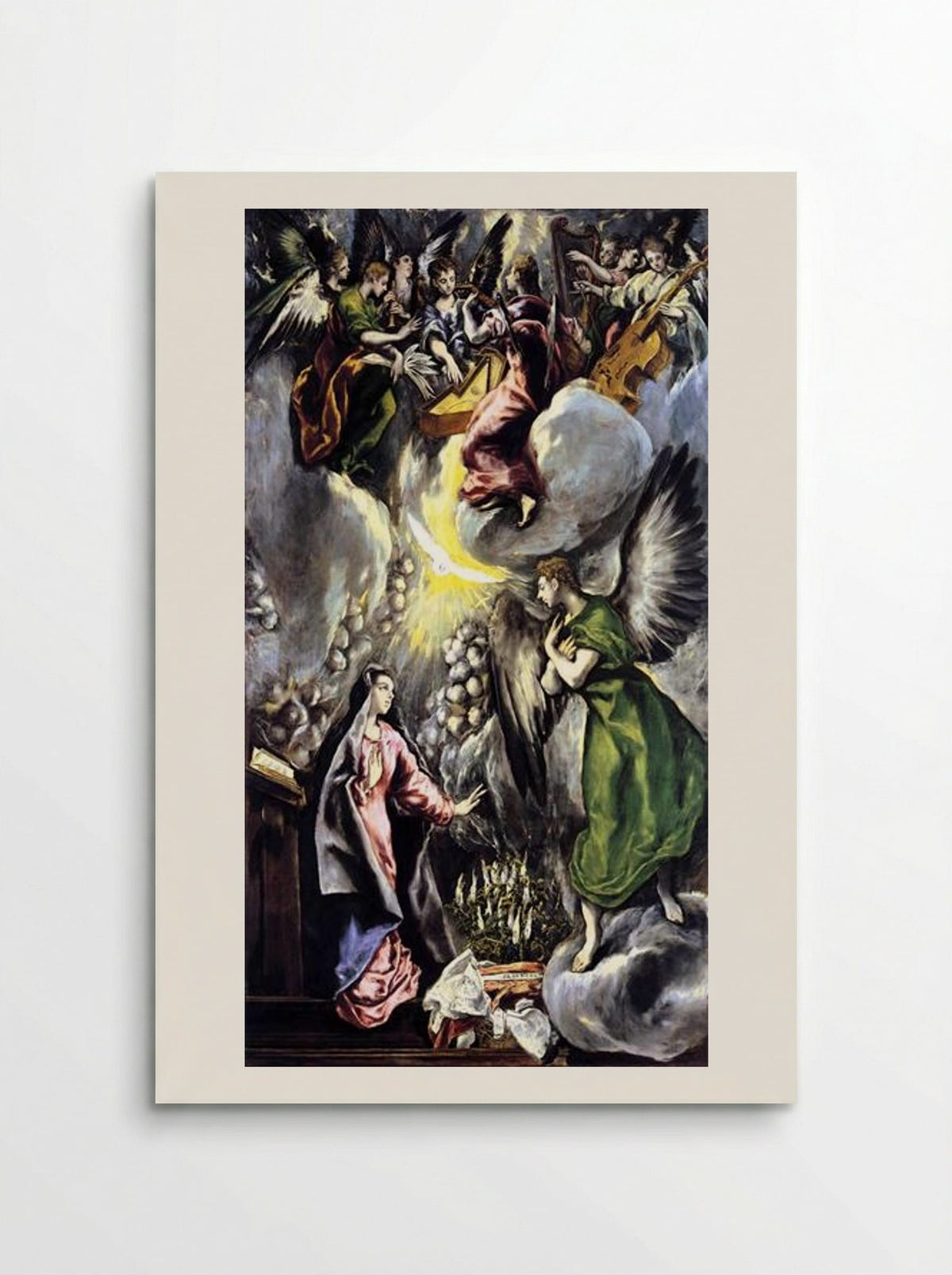 Annunciation - El Greco - Poster