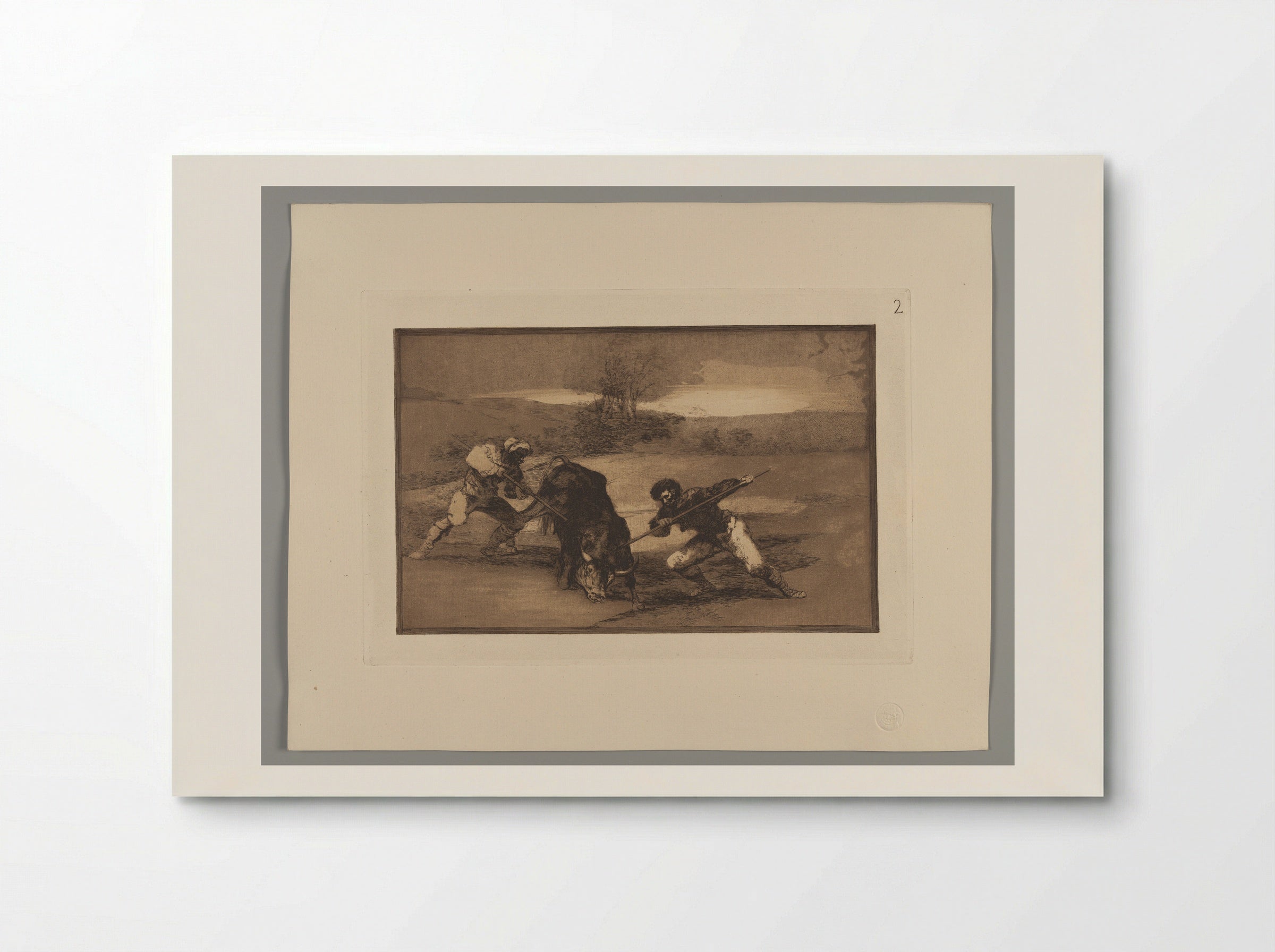 Another Way of Hunting on Foot - Francisco José de Goya y Lucientes - Poster