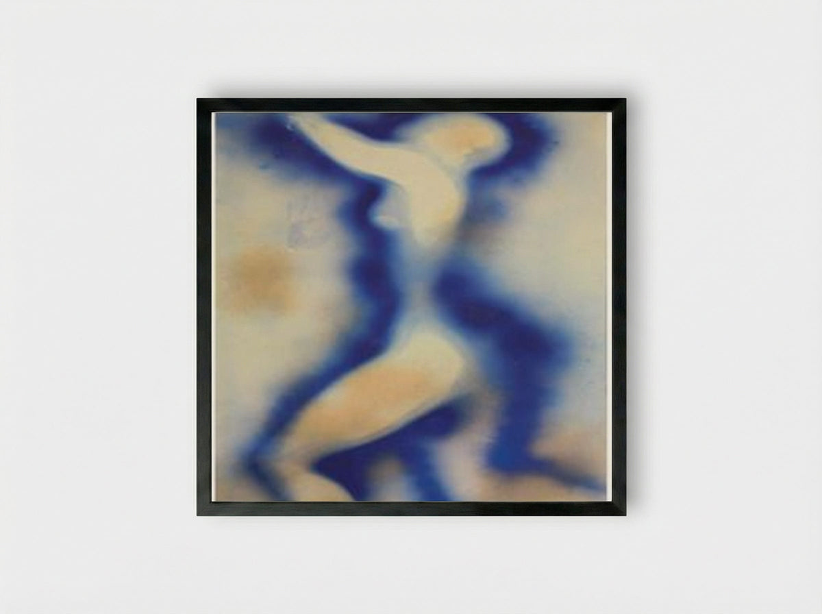 Anthropométrie sans titre (ANT 106) - Yves Klein - Framed Print Black