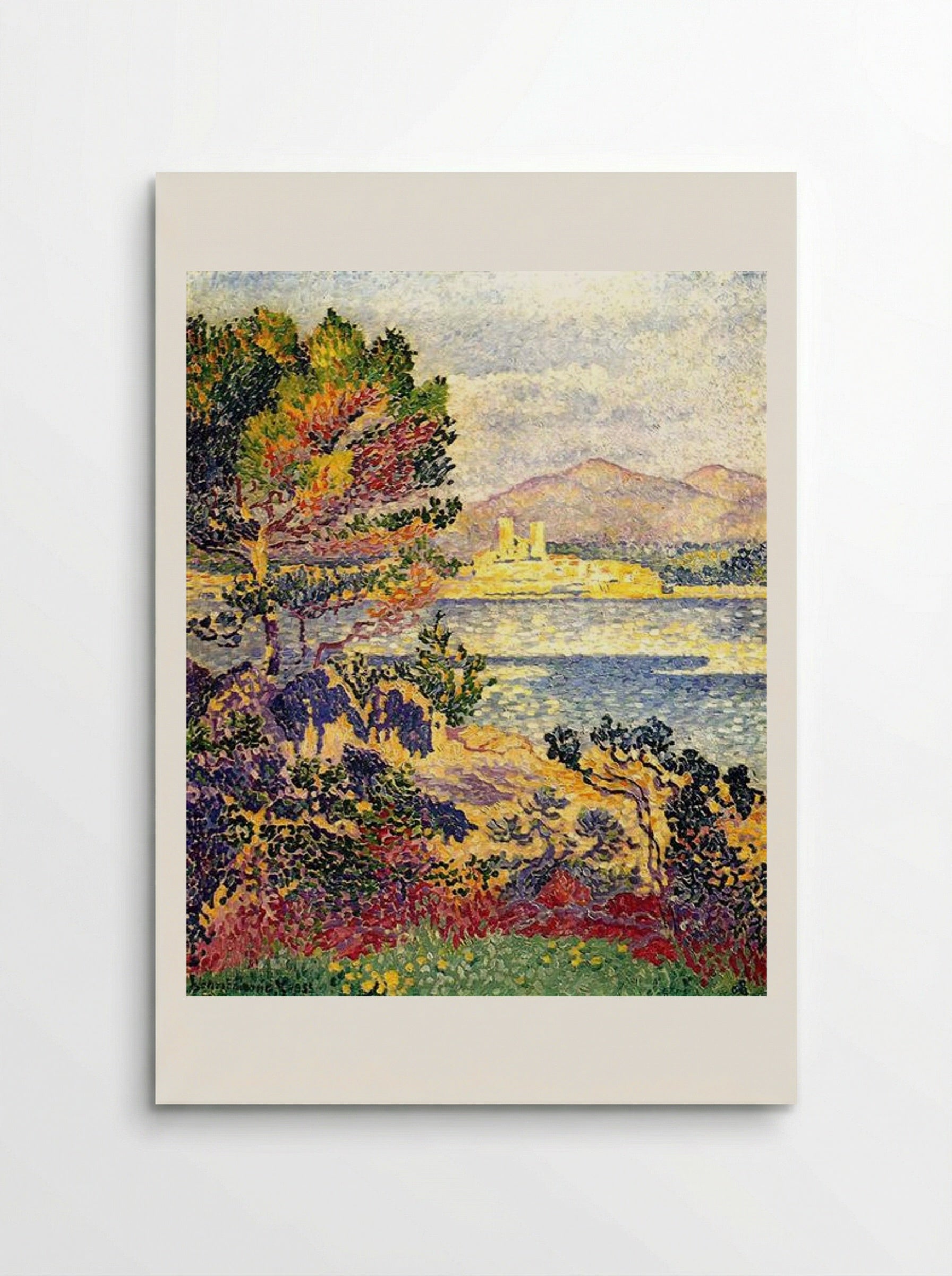 Antibes, Morning - Henri-Edmond Cross - Poster