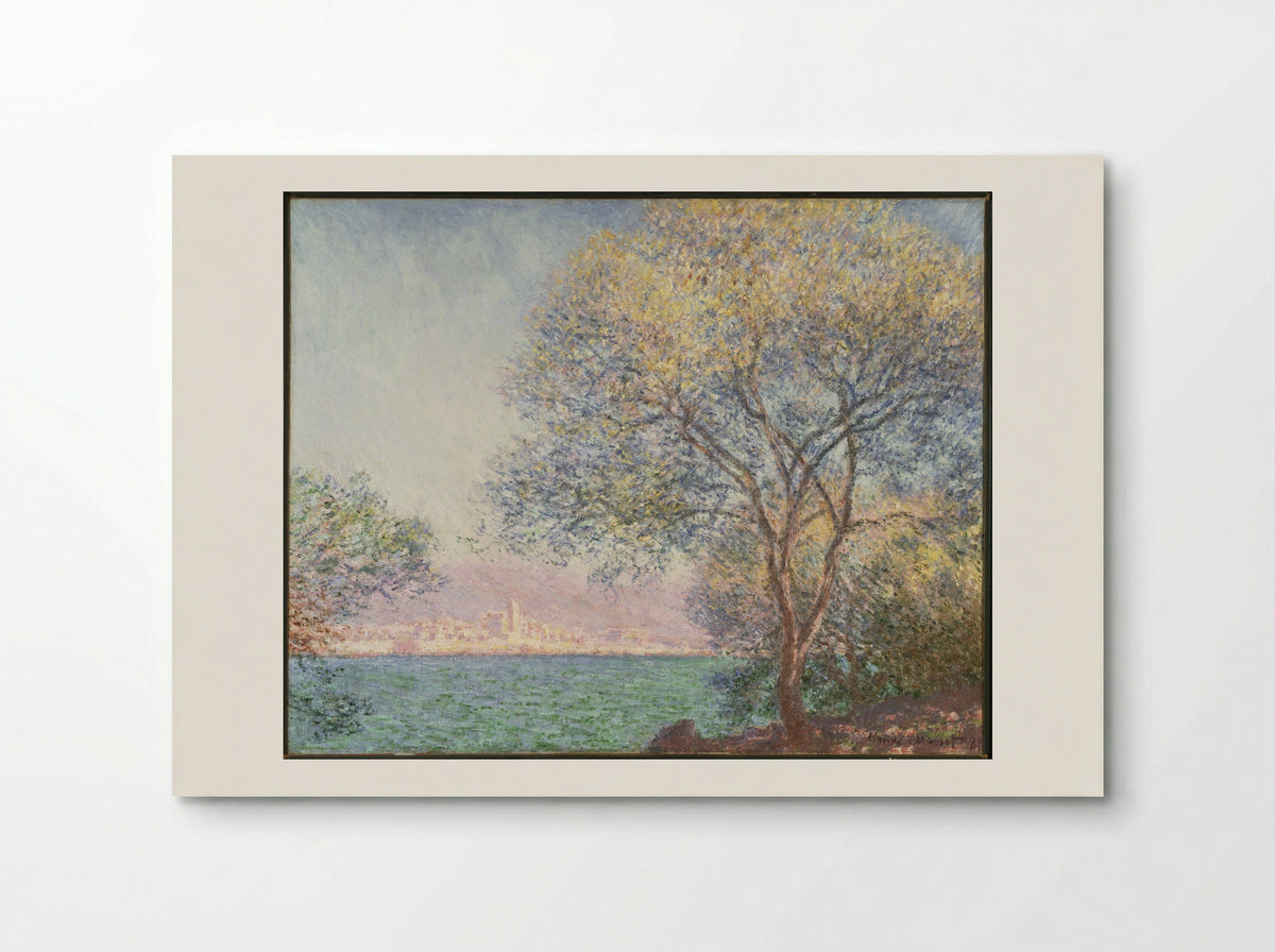Antibes in the Morning - Claude Monet - Poster