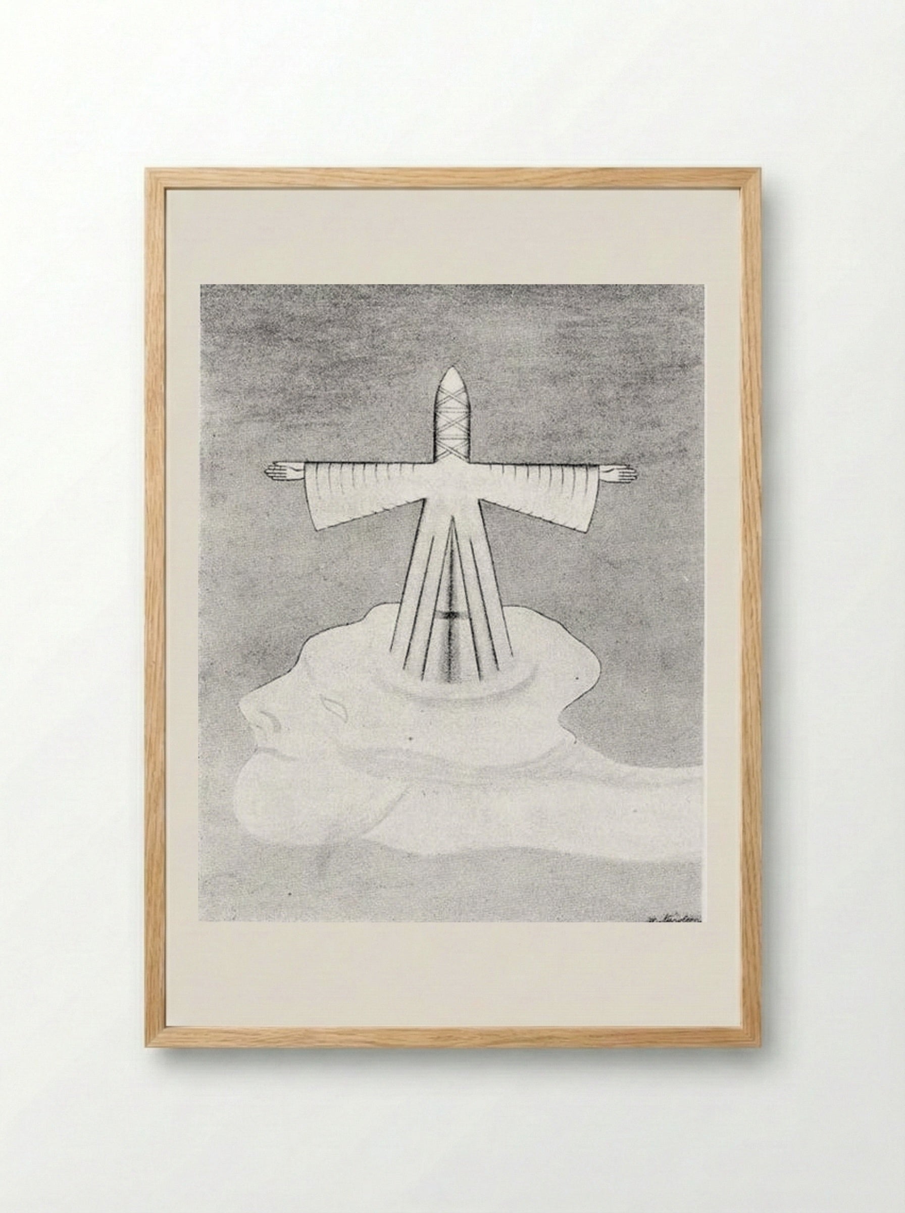 Antichrist - August Natterer - Framed Print Wood