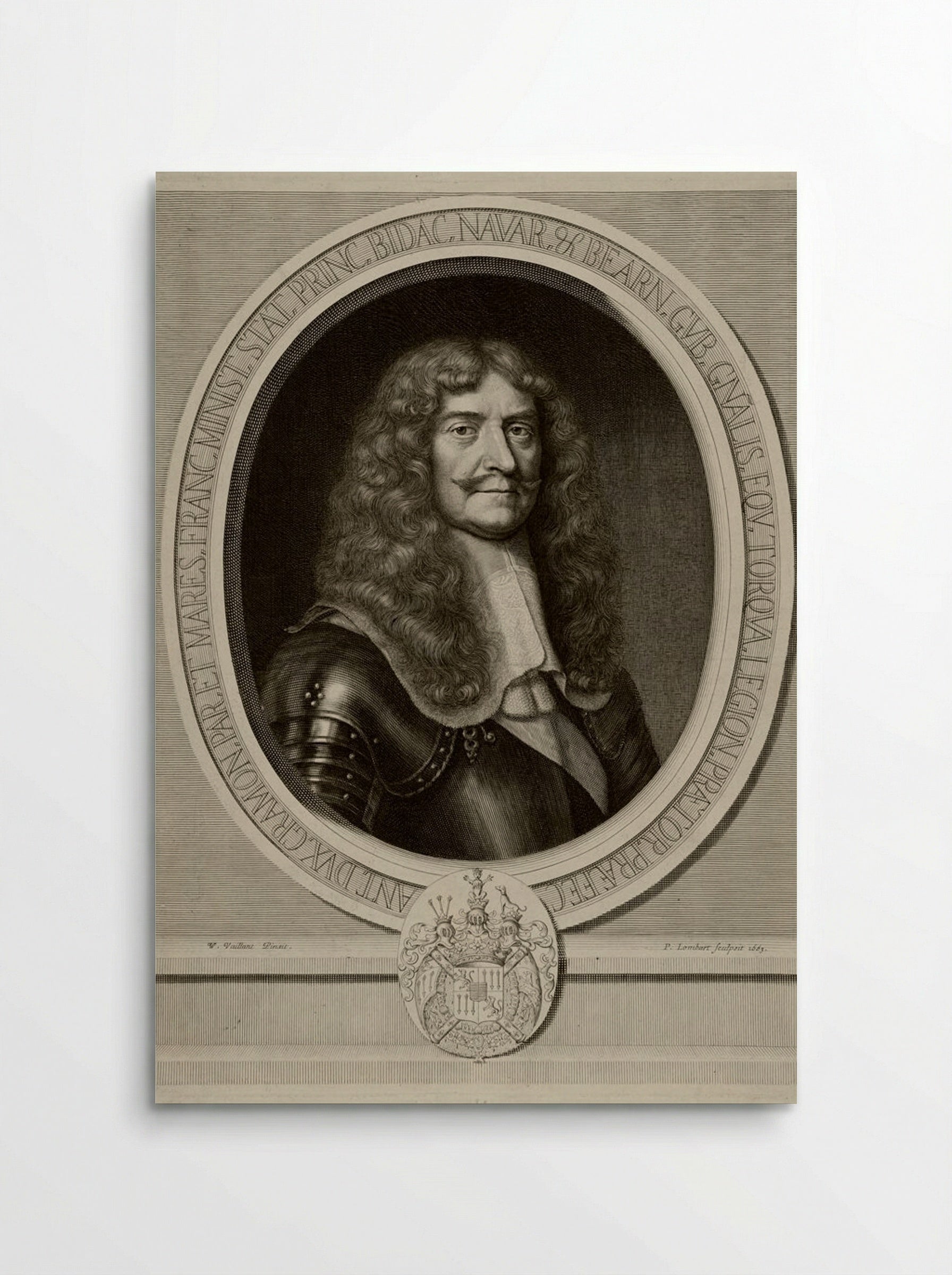 Antoine, Duc de Gramont - Pierre Lombart - Poster
