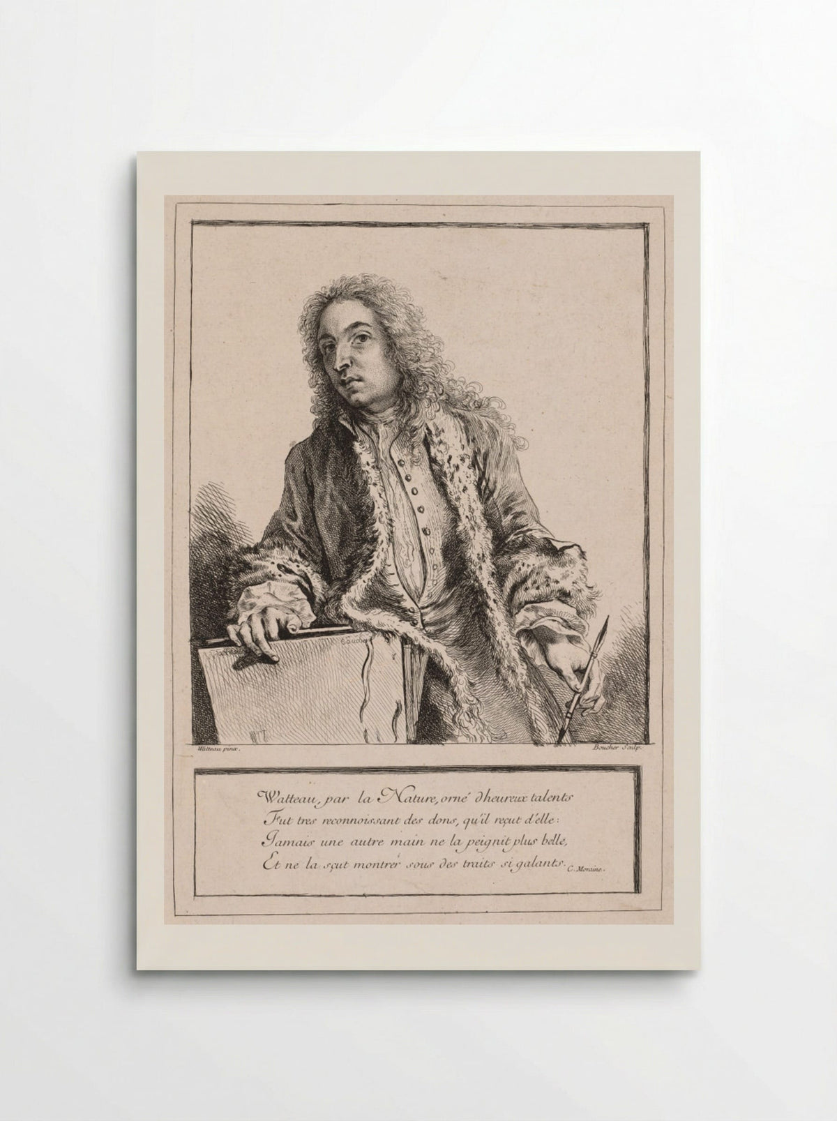 Antoine Watteau - François Boucher - Poster