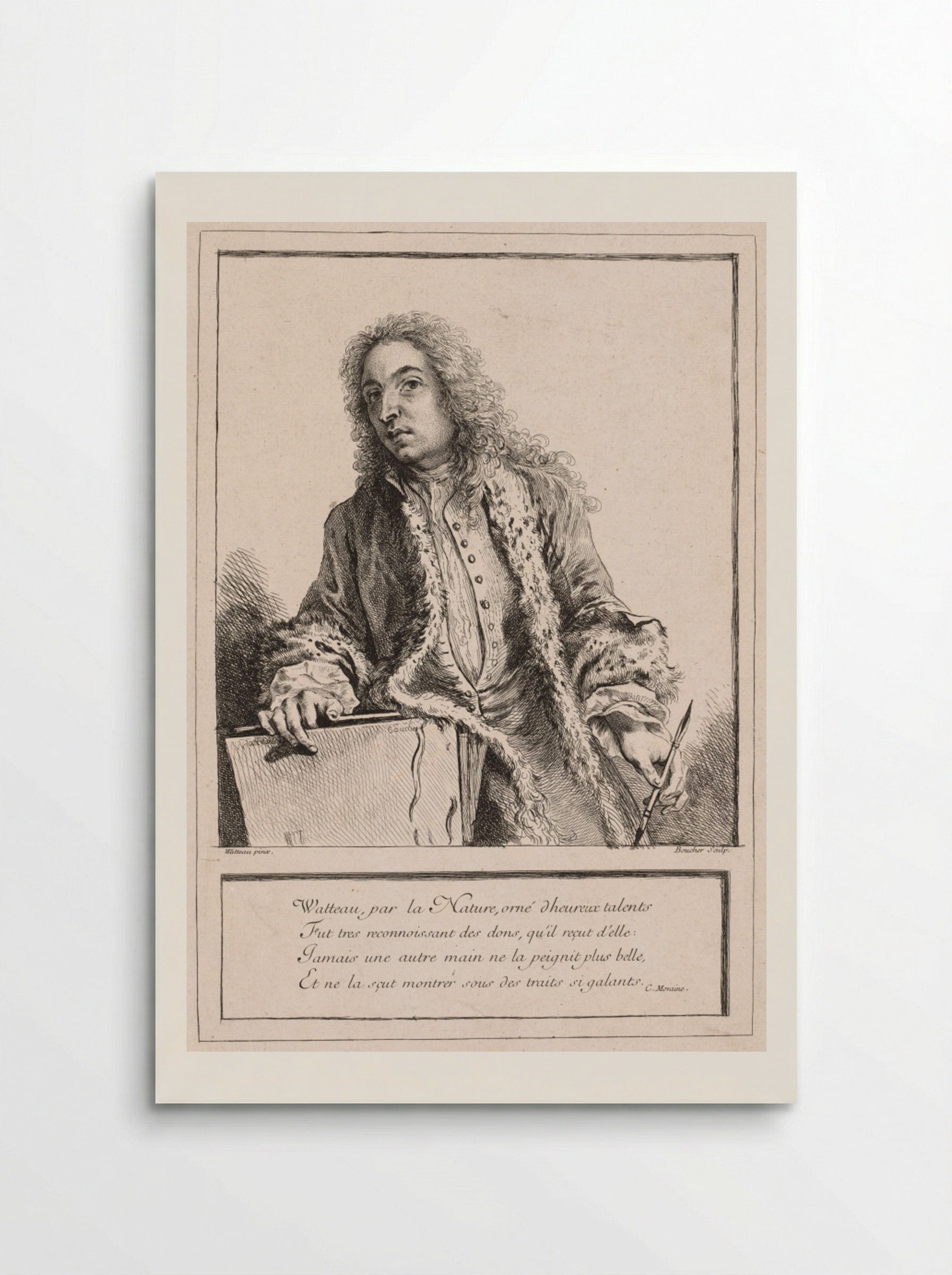Antoine Watteau - François Boucher - Poster
