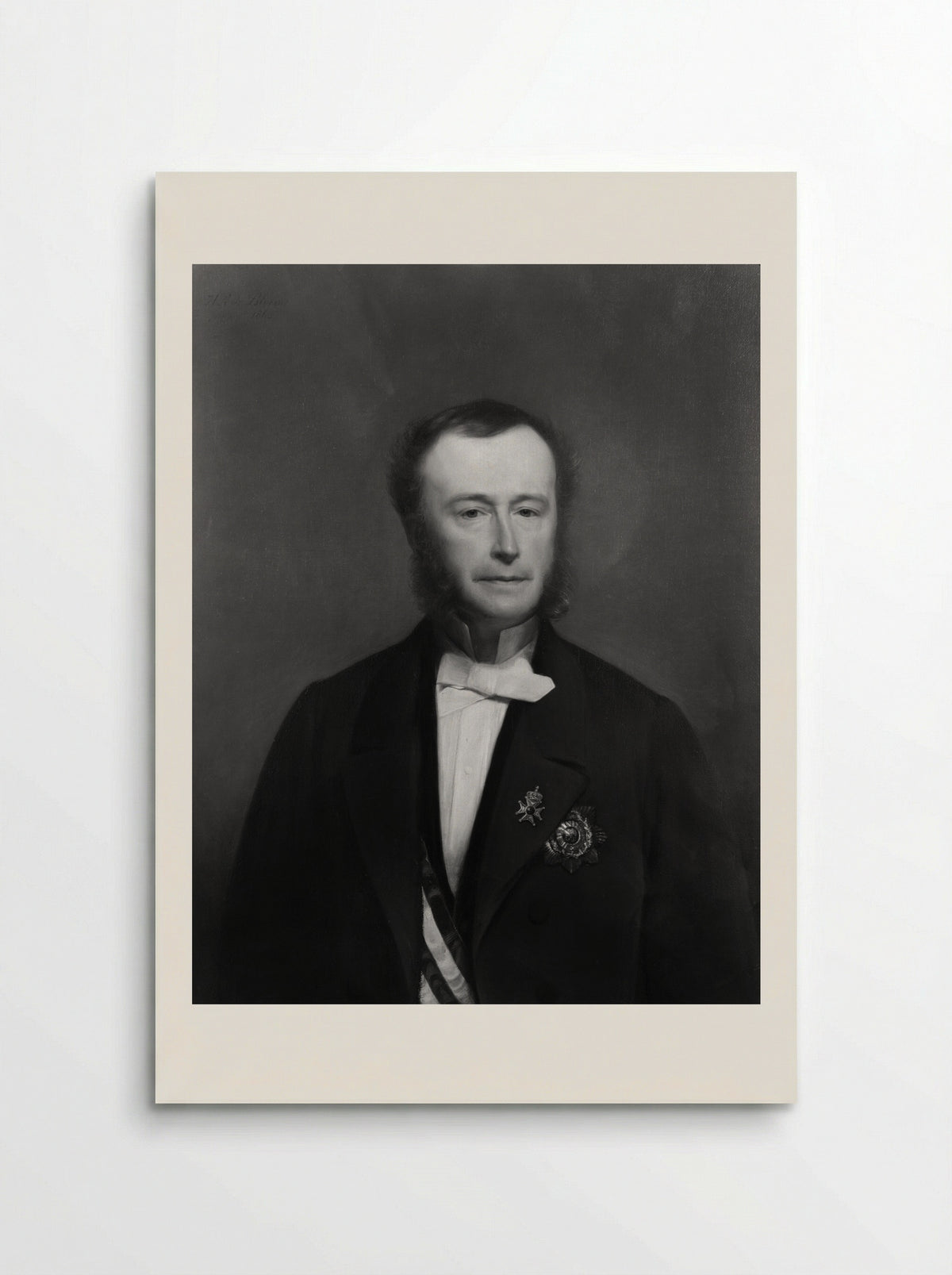 Antonie Frederick Jan Floris Jacob baron van Omphal - Herman Antonie de Bloeme - Poster