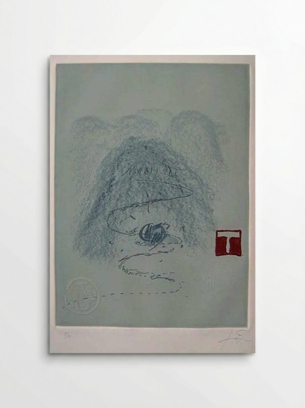 Aparicions 3 - Antoni Tàpies - Poster