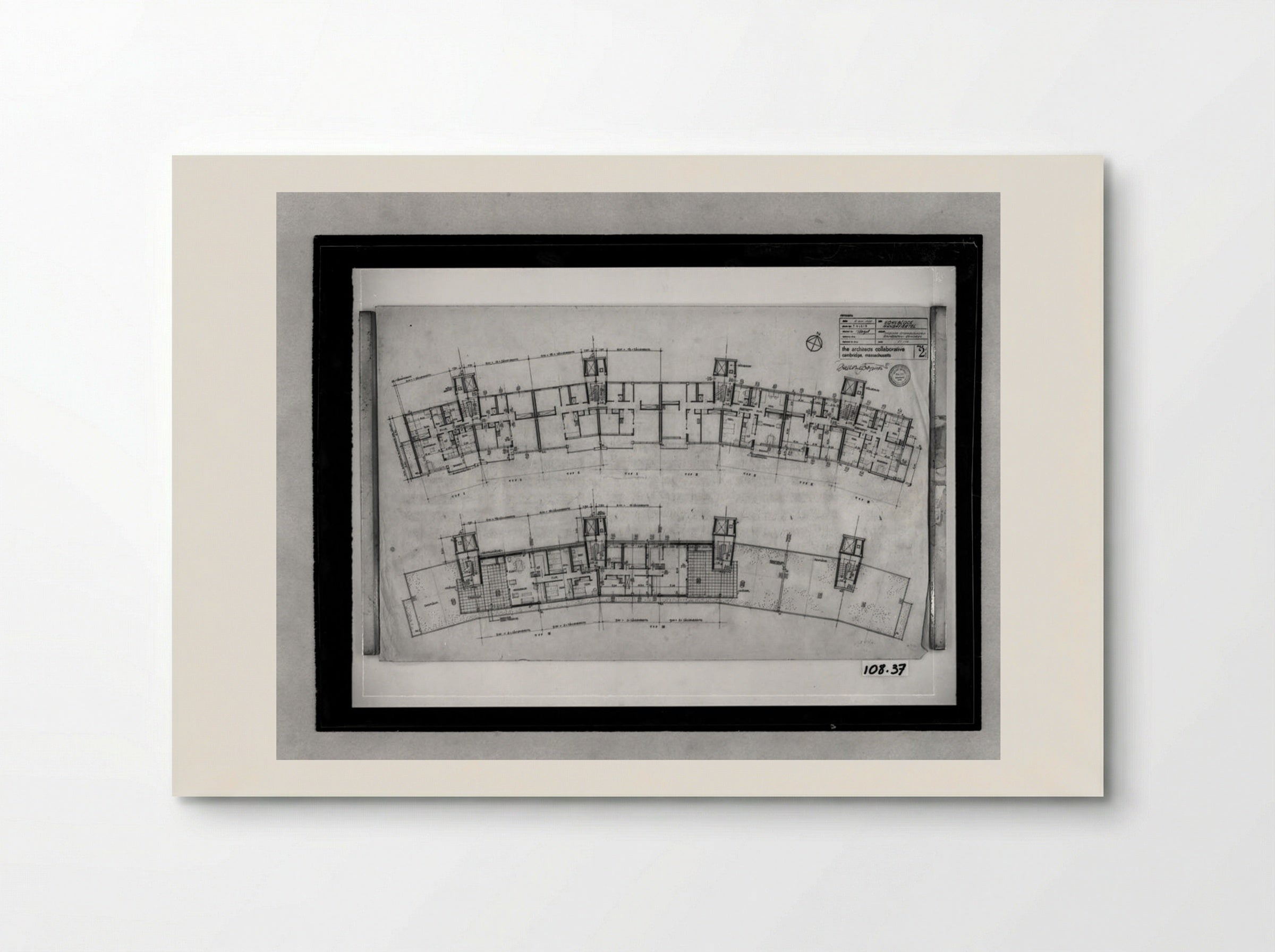 Apartment House for Interbau Exhibition - Walter Gropius - Poster