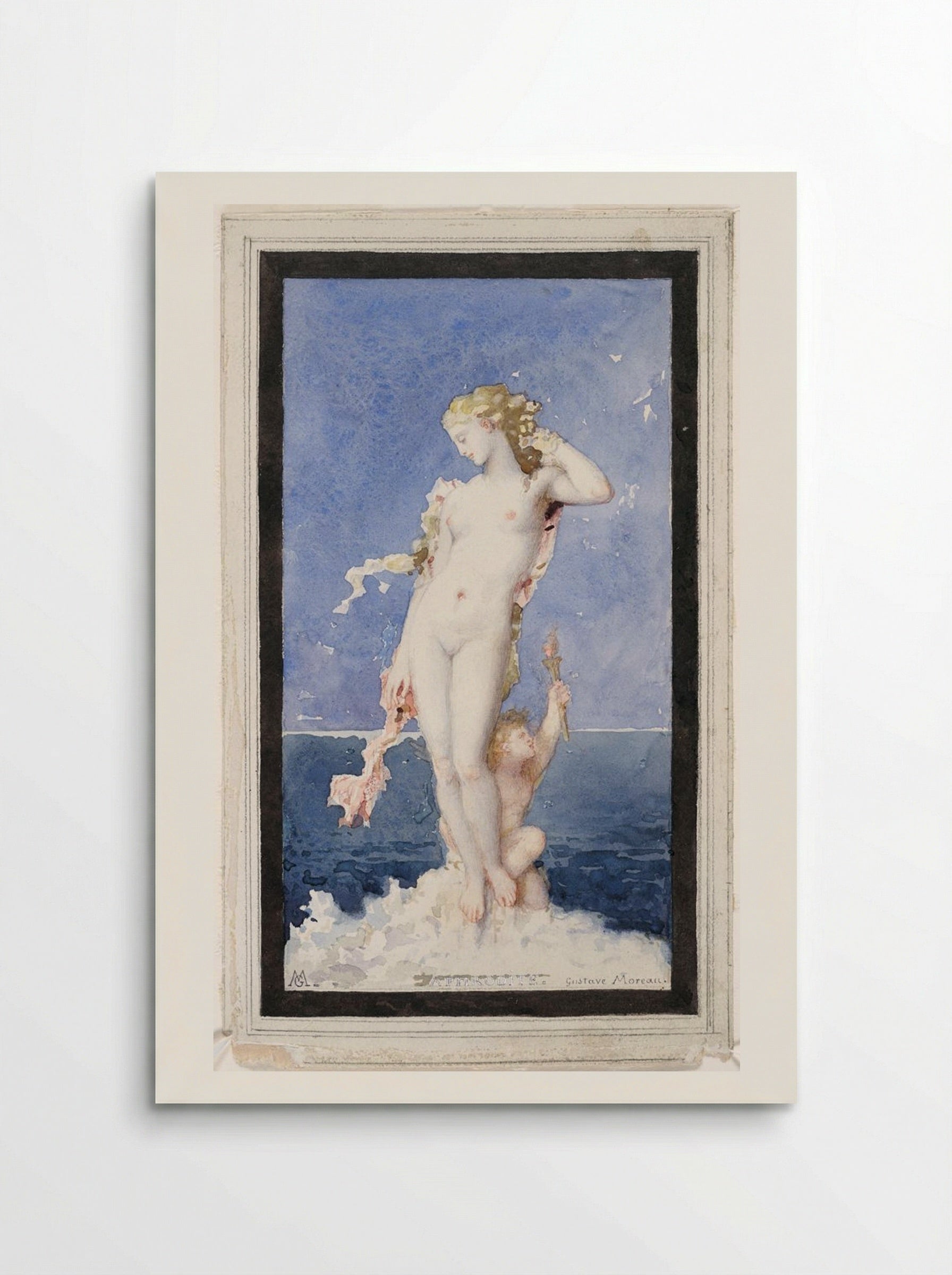 Aphrodite - Gustave Moreau - Poster