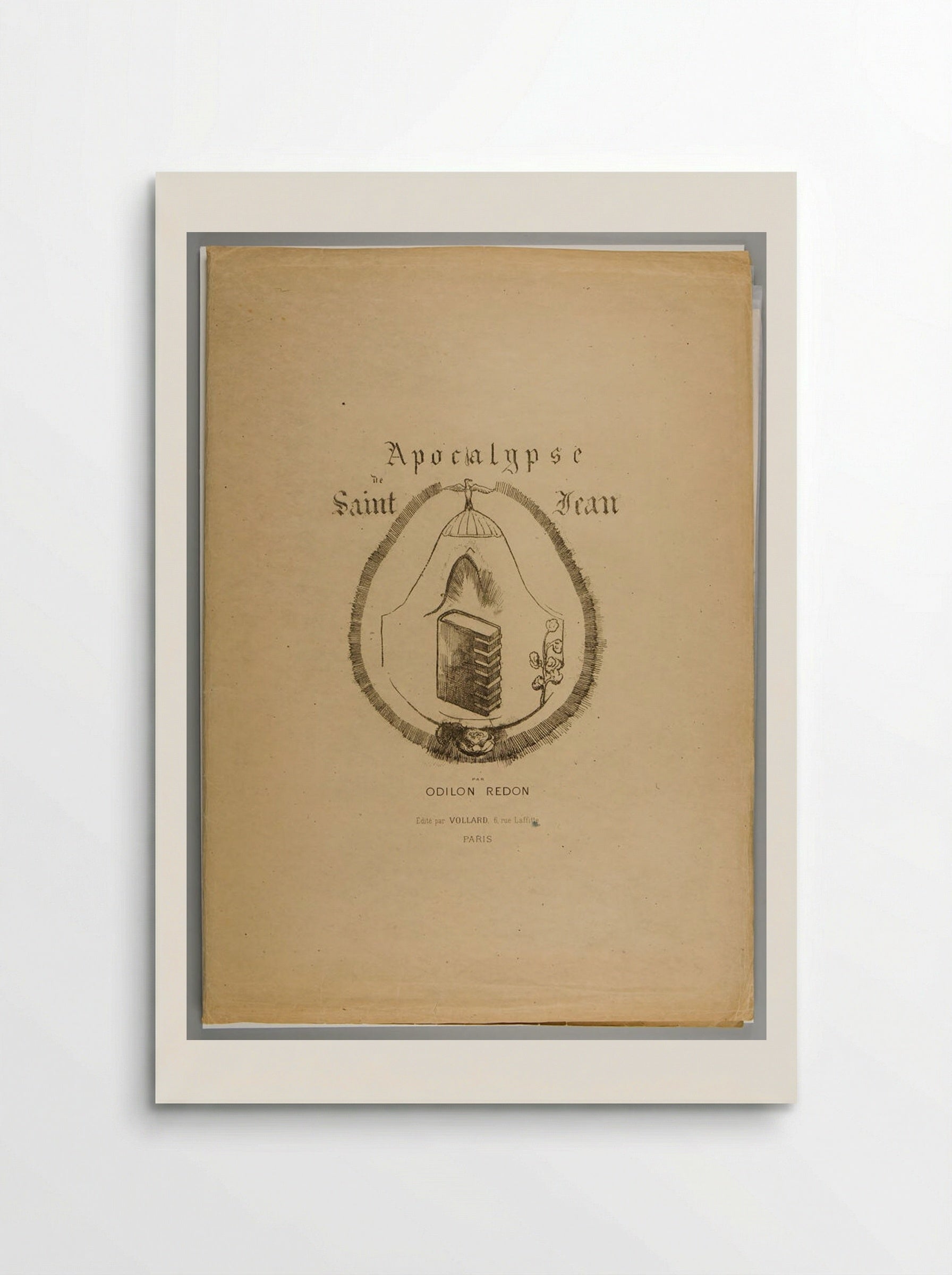 Apocalypse of Saint John: Portfolio Cover - Odilon Redon - Poster