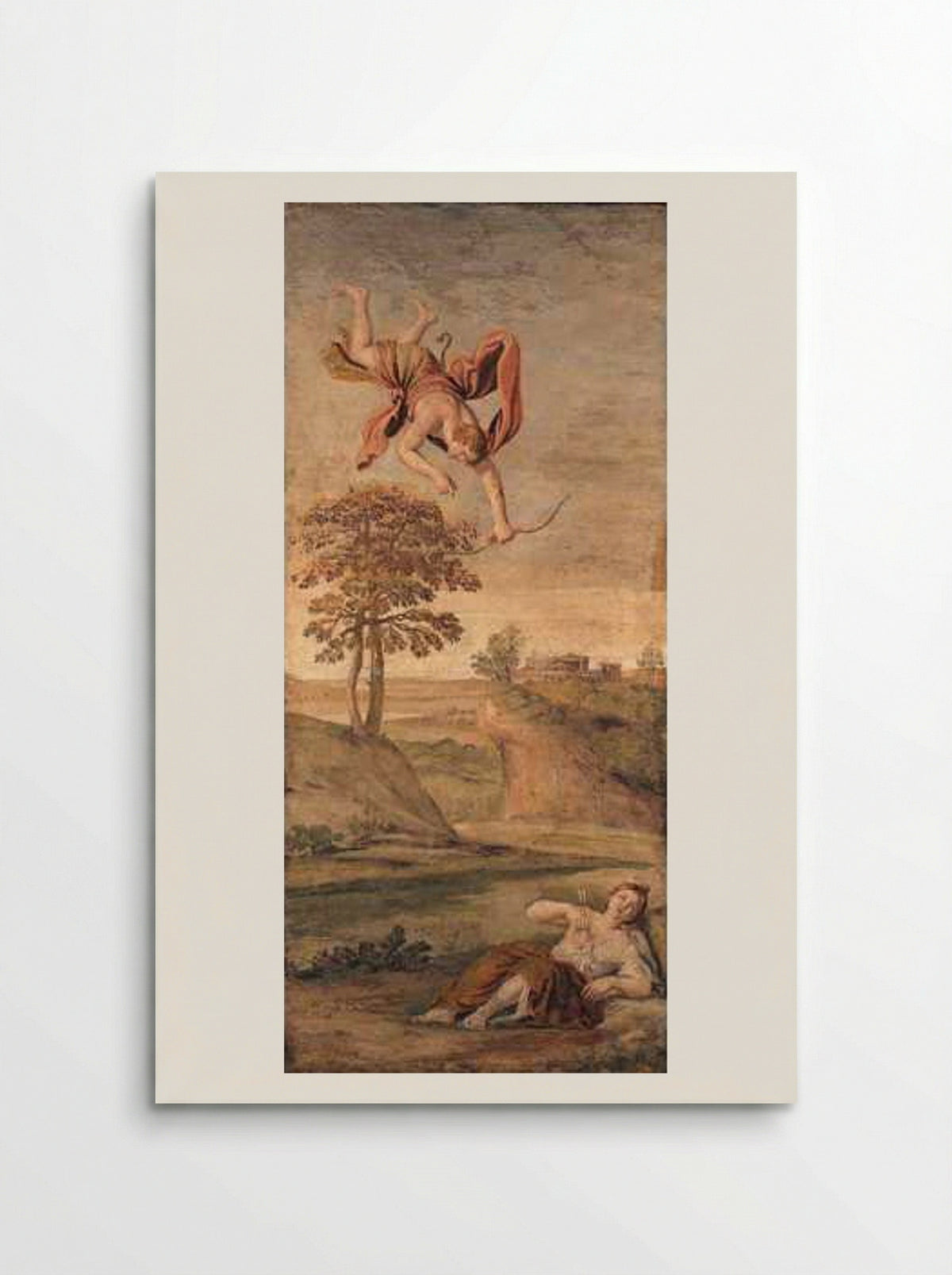 Apollo Slaying Coronis - Domenichino - Poster