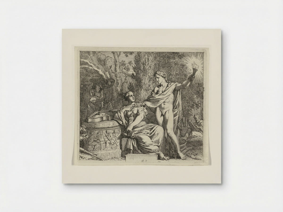 Apollo and the Invention of Music - Gerard de Lairesse - Poster