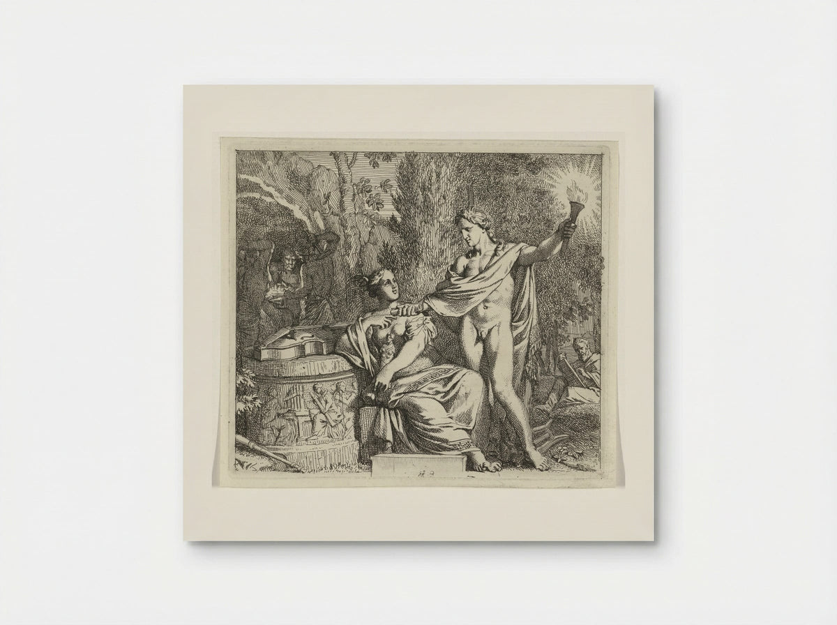 Apollo and the Invention of Music - Gerard de Lairesse - Poster