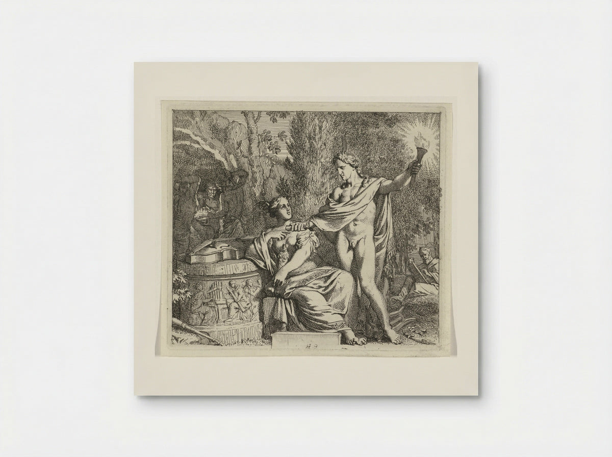 Apollo and the Invention of Music - Gerard de Lairesse - Poster