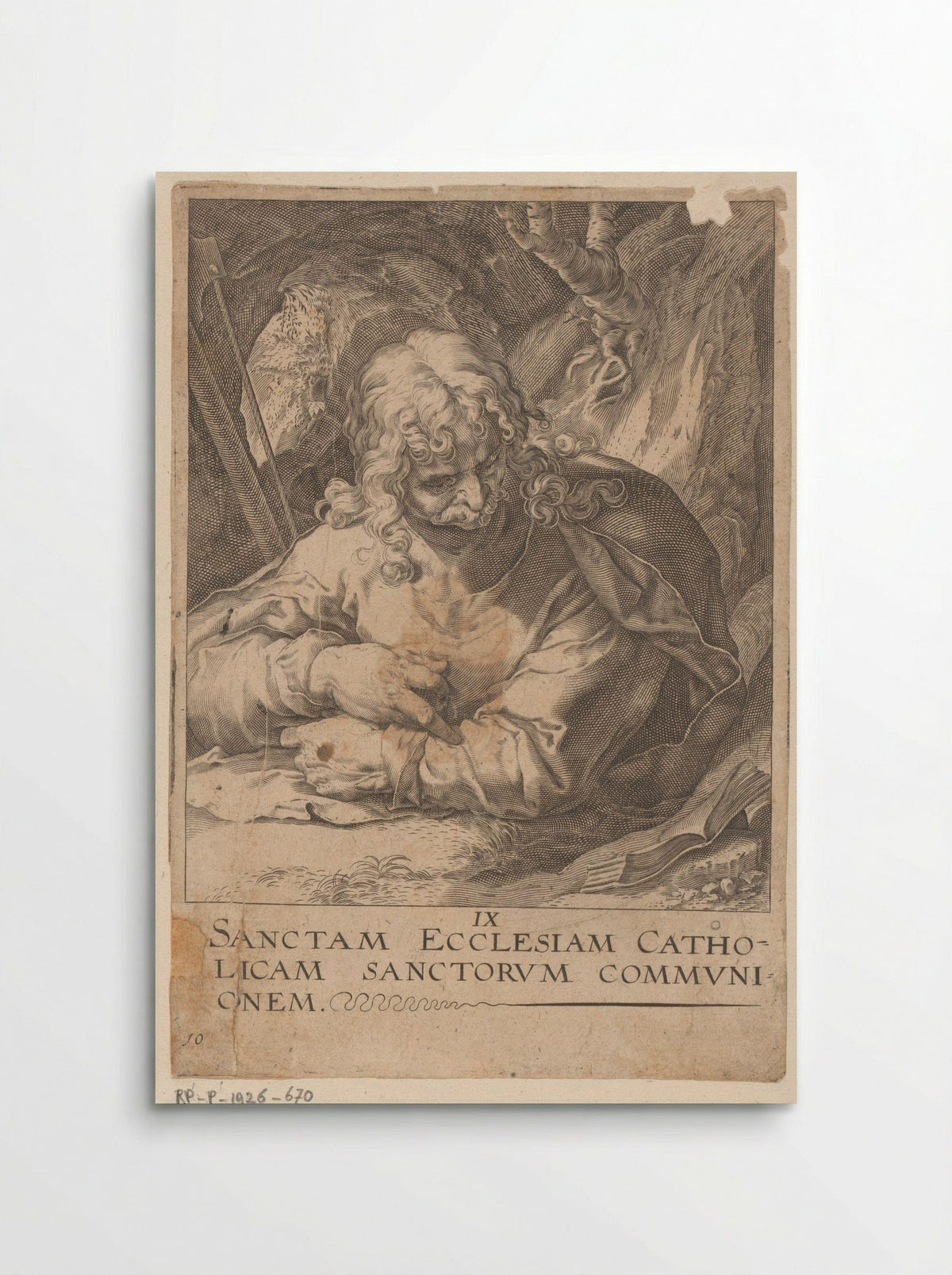 Apostel Jakobus de Mindere - Jacques Granthomme - Poster