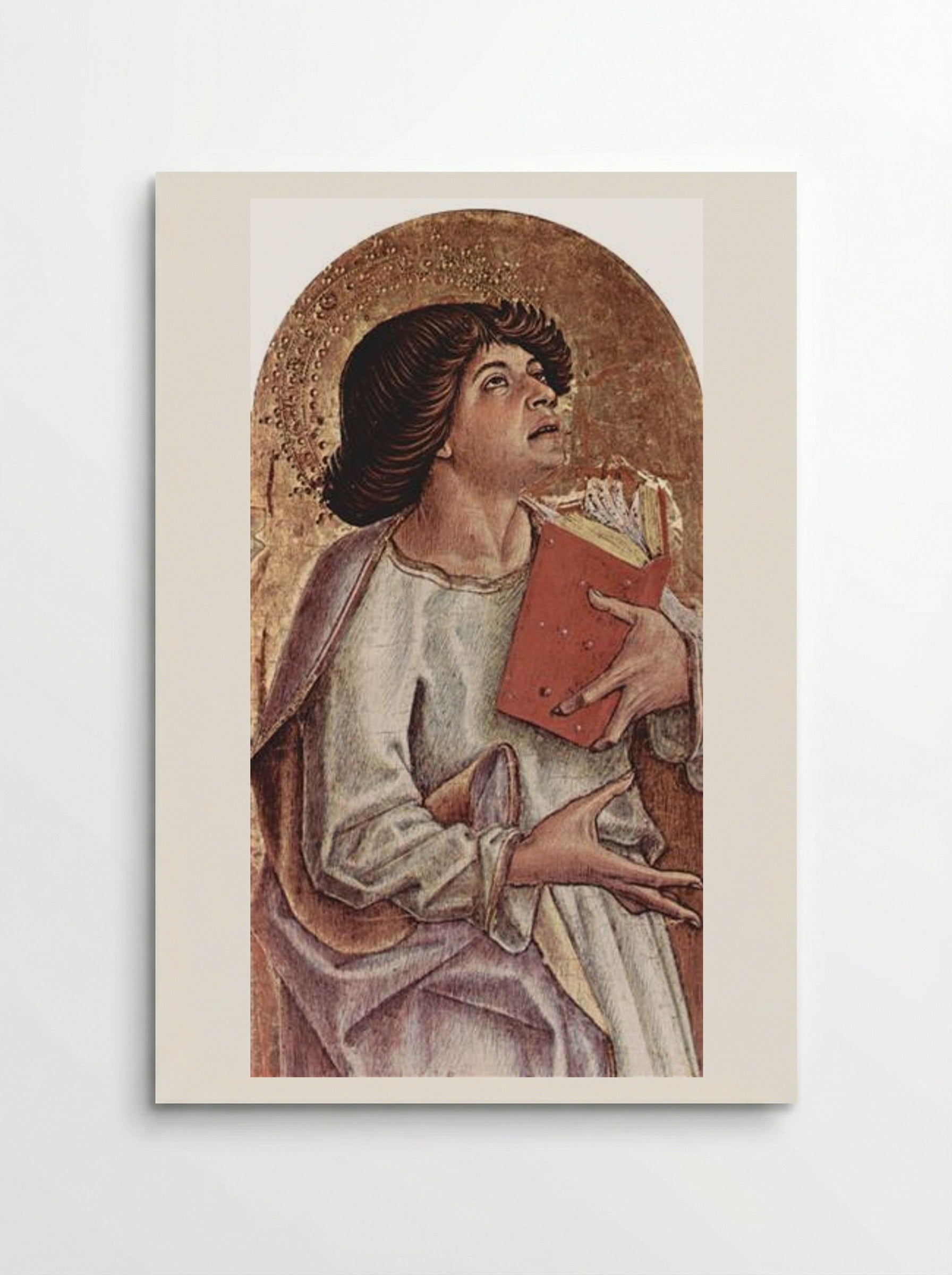 Apostle Holding a Book - Carlo Crivelli - Poster