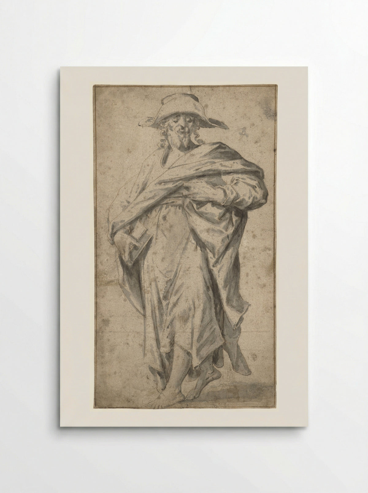 Apostle Simon - Joos van Winghe - Poster