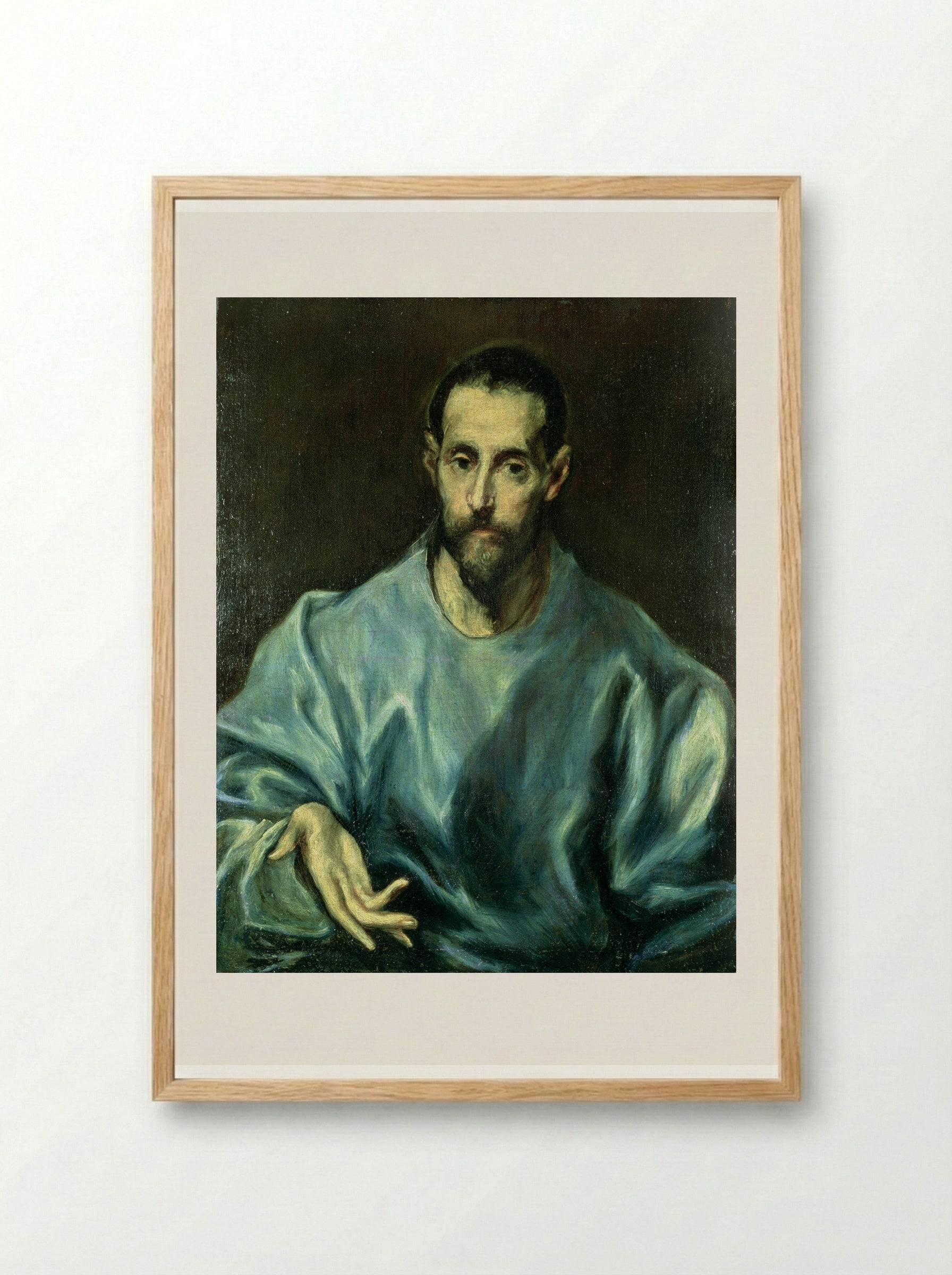 Apostle St. James the Greater - El Greco - Framed Print Wood