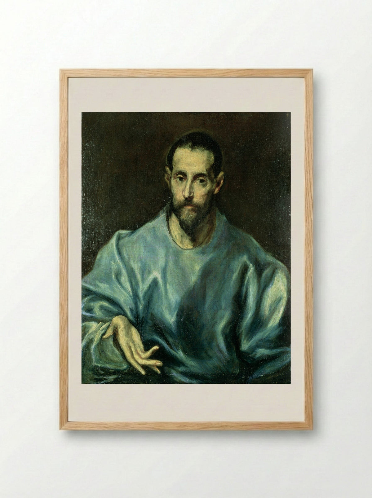 Apostle St. James the Greater - El Greco - Framed Print Wood