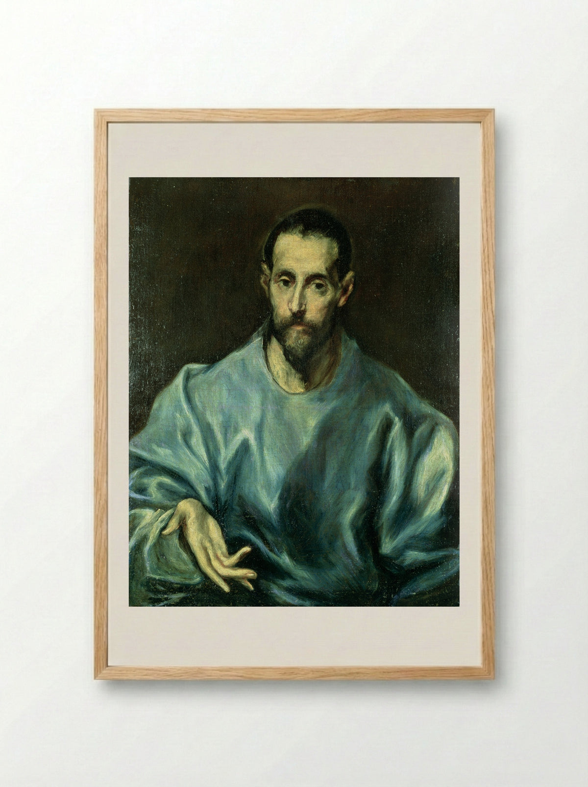 Apostle St. James the Greater - El Greco - Framed Print Wood