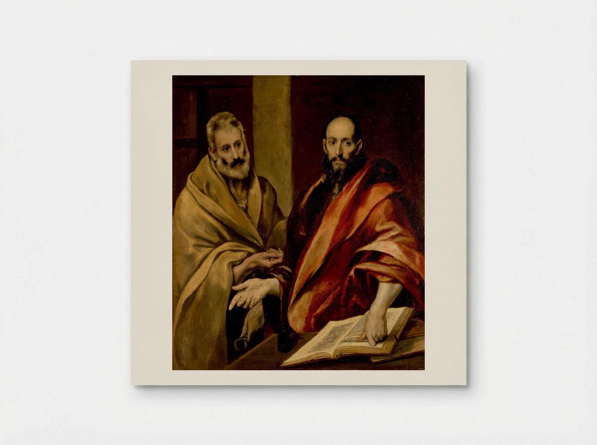Apostles Peter and Paul - El Greco - Poster