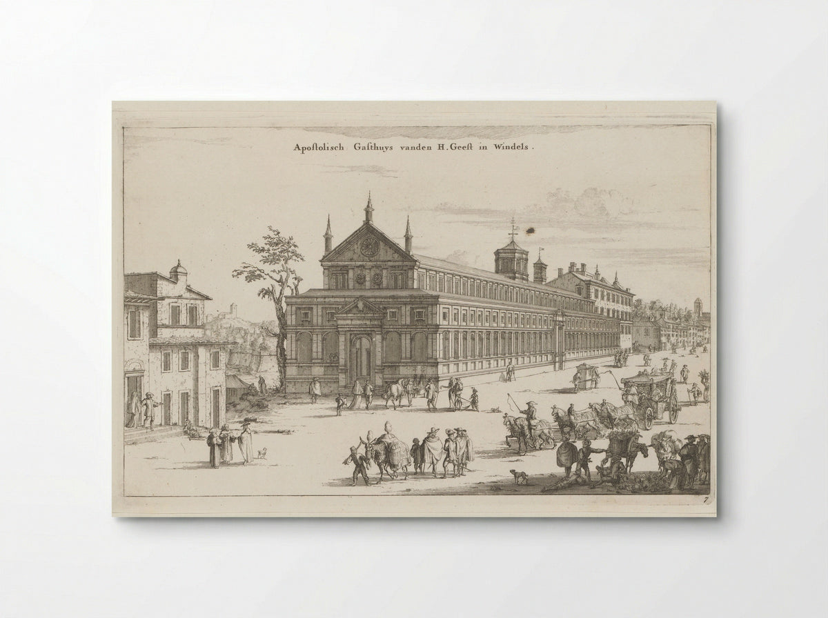 Apostolisch Gasthuis vanden H. Geest in Windels - Willem Swidde - Poster